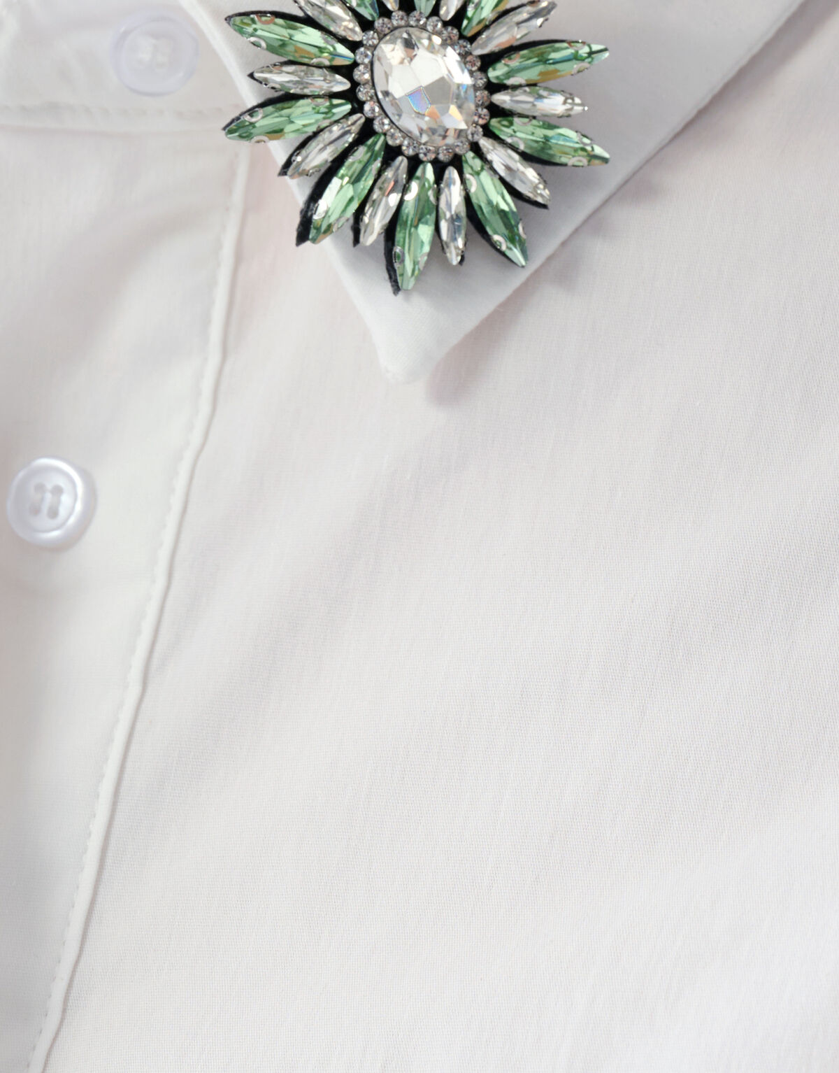 Weite Bluse Weiß By Mieke SHOEBY WOMEN