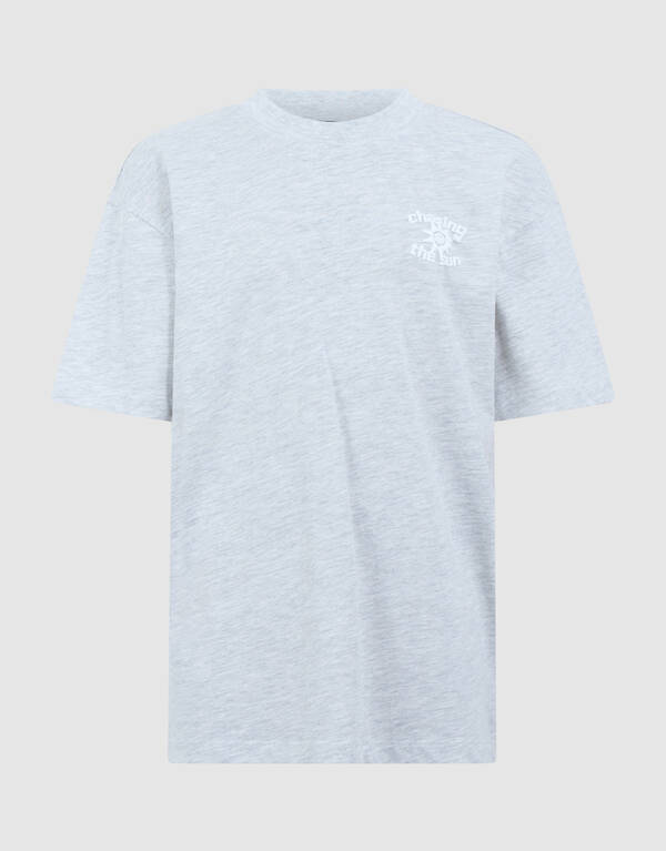 Chasing Artwork T-Shirt Hellgrau SHOEBY BOYS