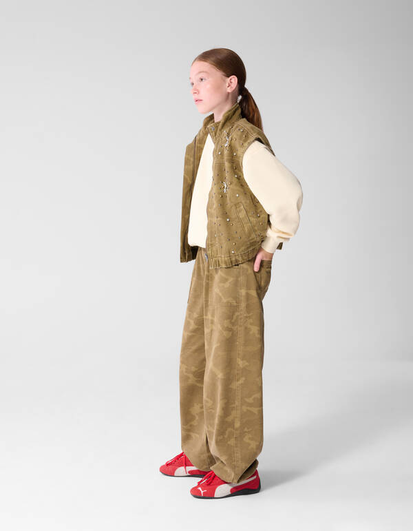 Tarnhose Gr&uuml;n SHOEBY GIRLS