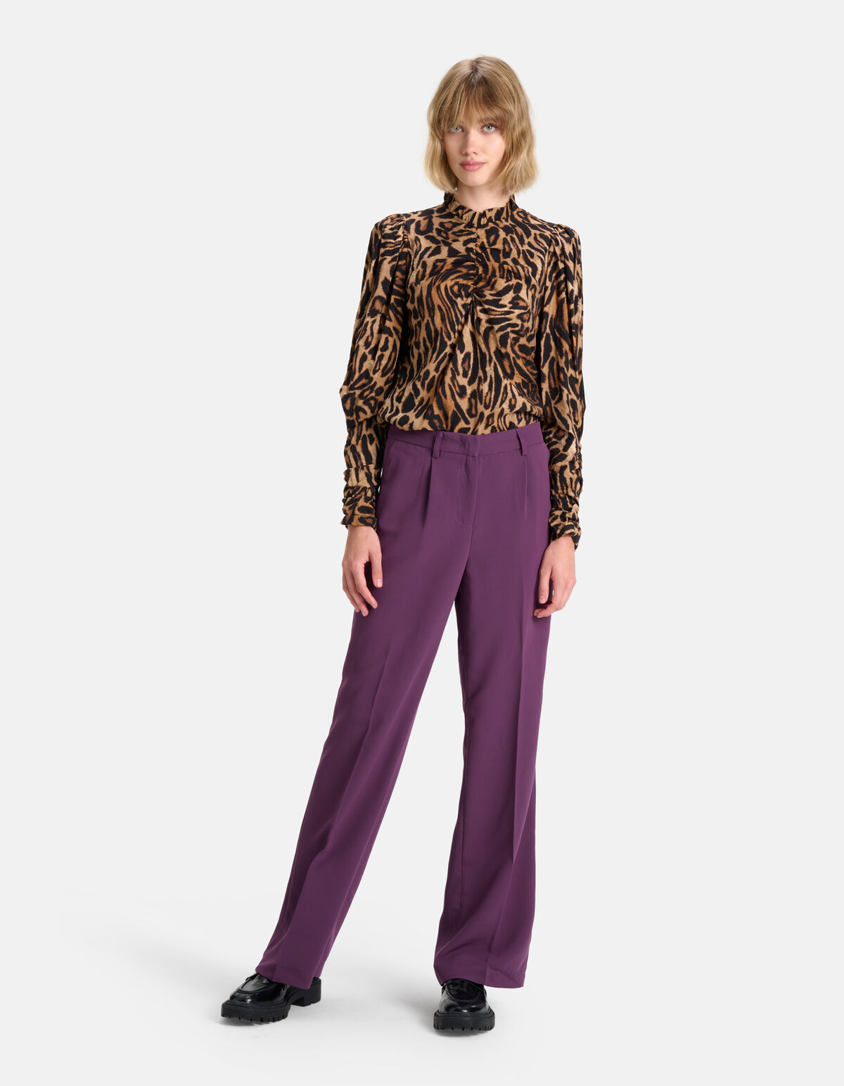Loose Fit Hose Violett SHOEBY WOMEN
