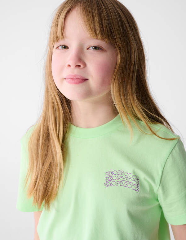 Fruit Disco Artwork T-Shirt Hellgr&uuml;n SHOEBY GIRLS