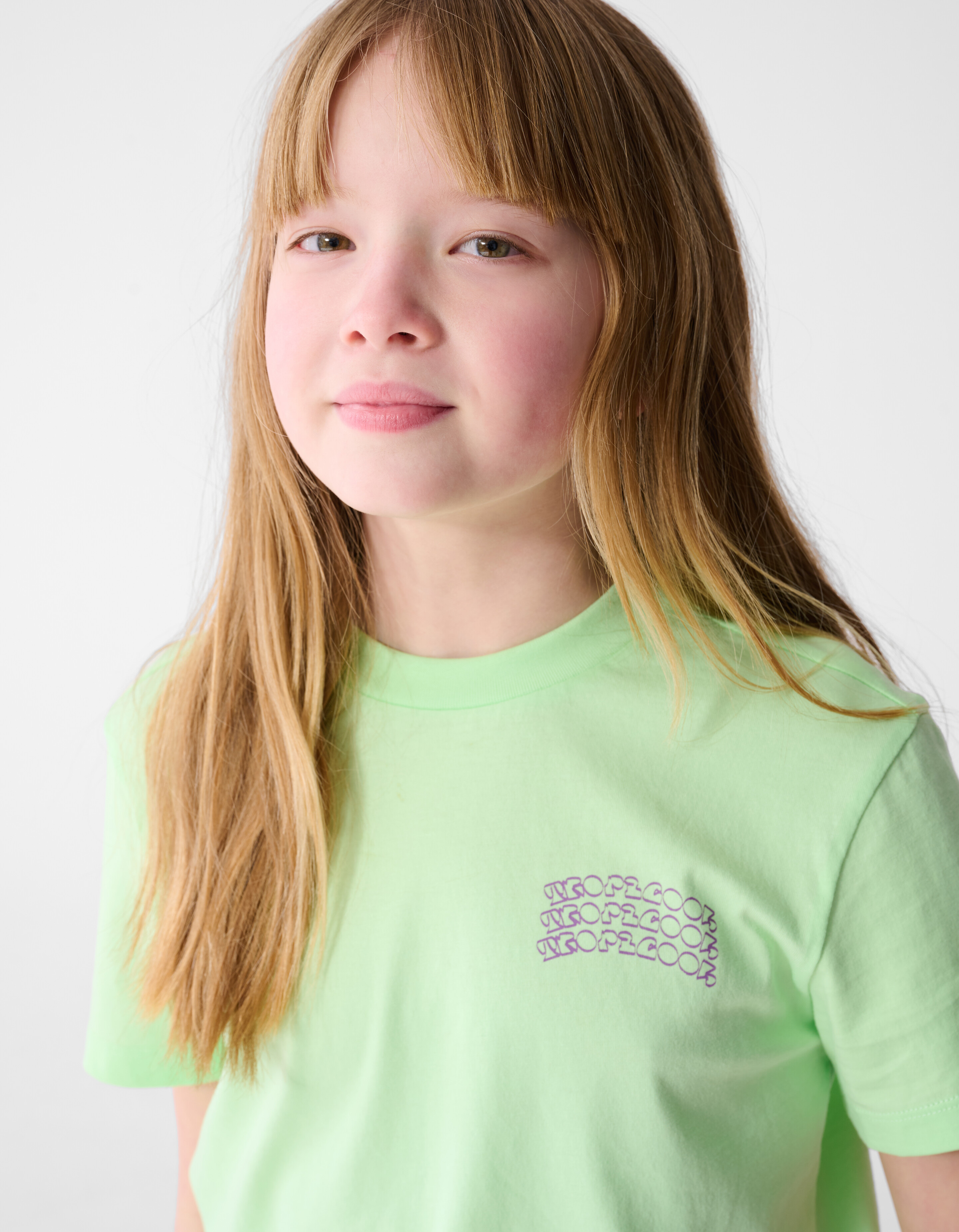 Fruit Disco Artwork T-Shirt Hellgr&uuml;n SHOEBY GIRLS