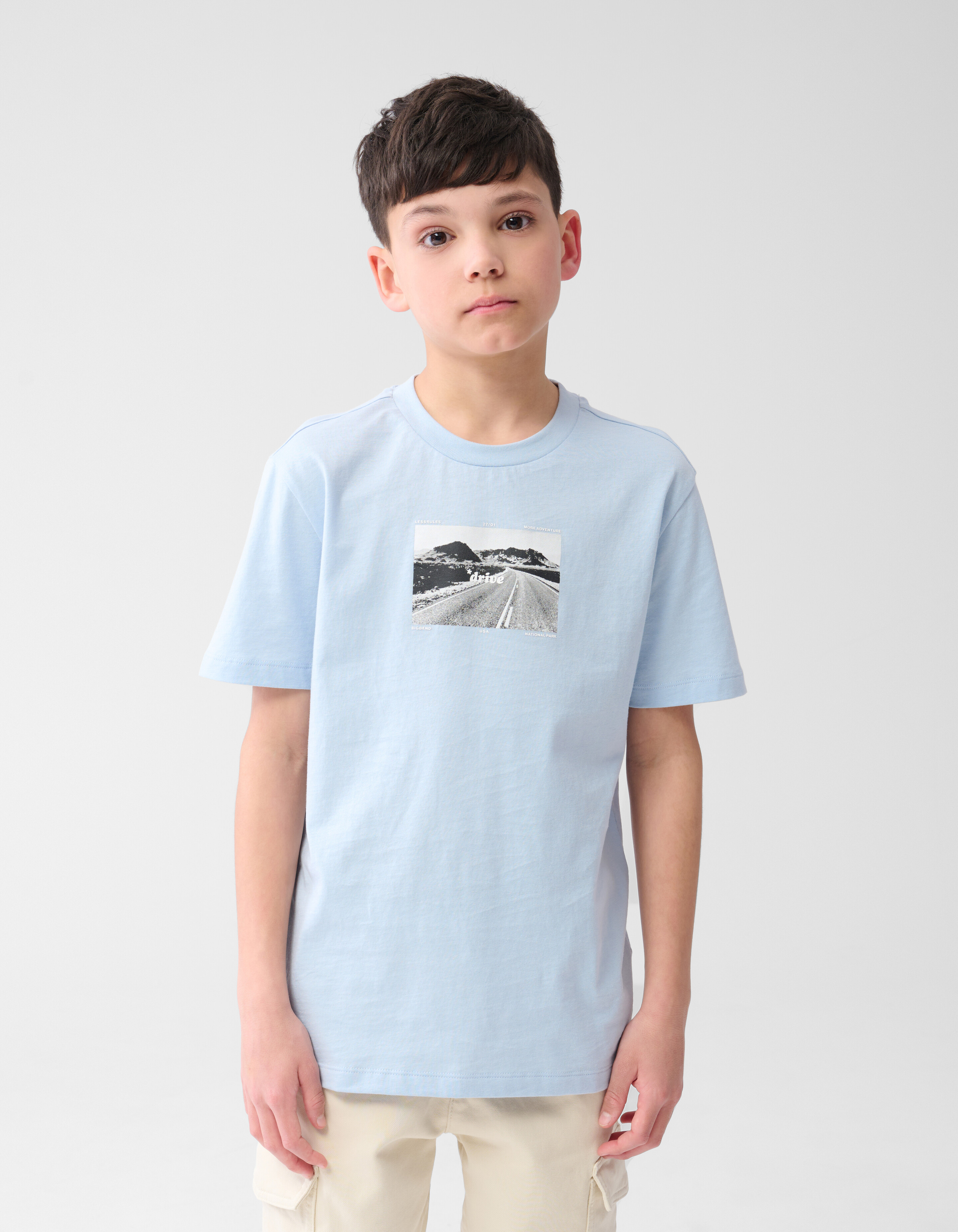 Artwork T-shirt Hellblau SHOEBY BOYS