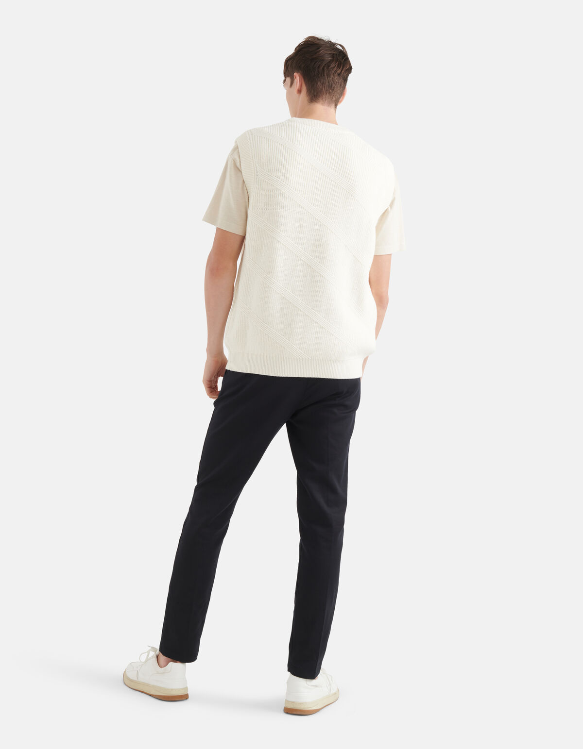 Diagonale Spencer Off White SHOEBY MEN