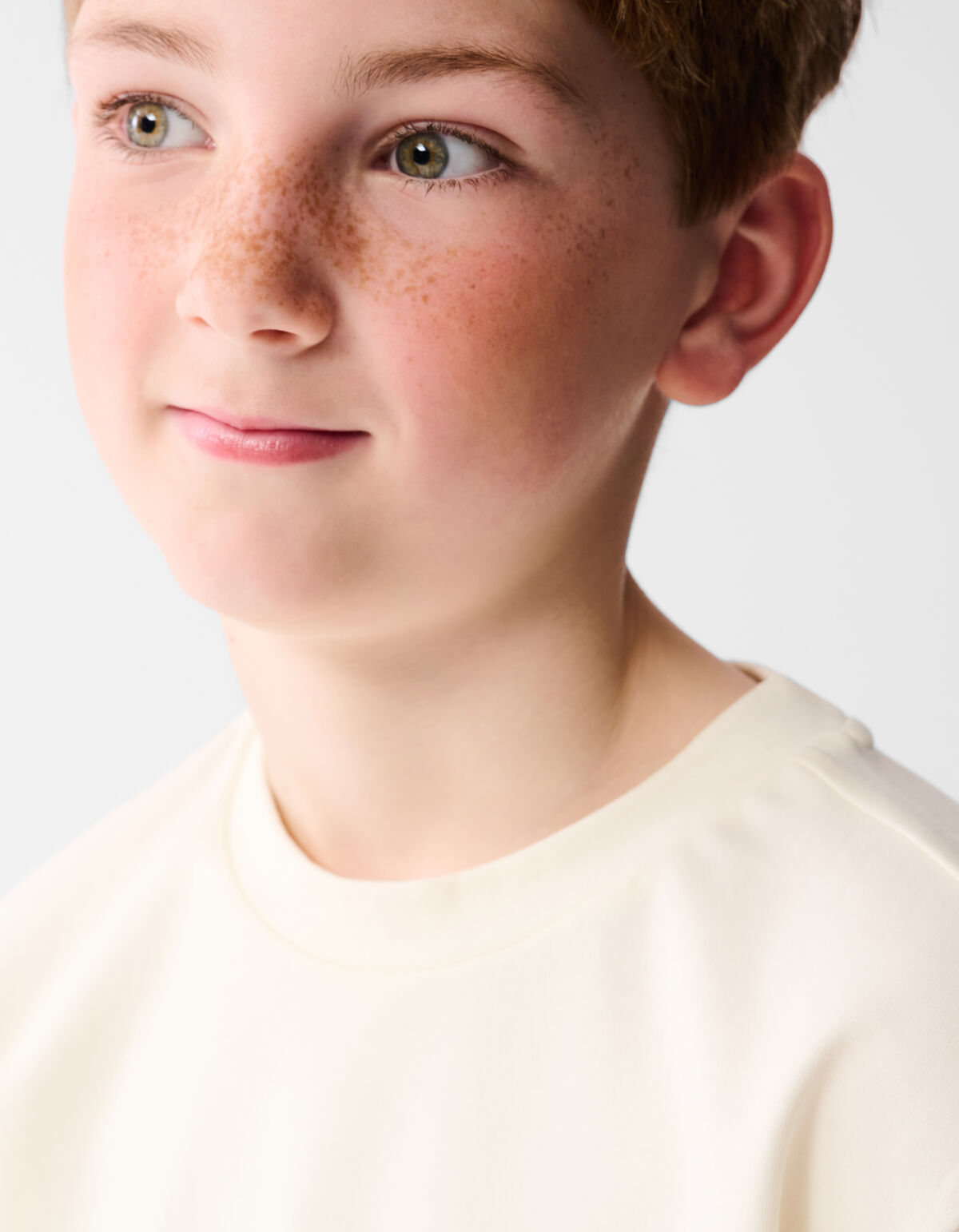 Text-T-Shirt Off White SHOEBY BOYS