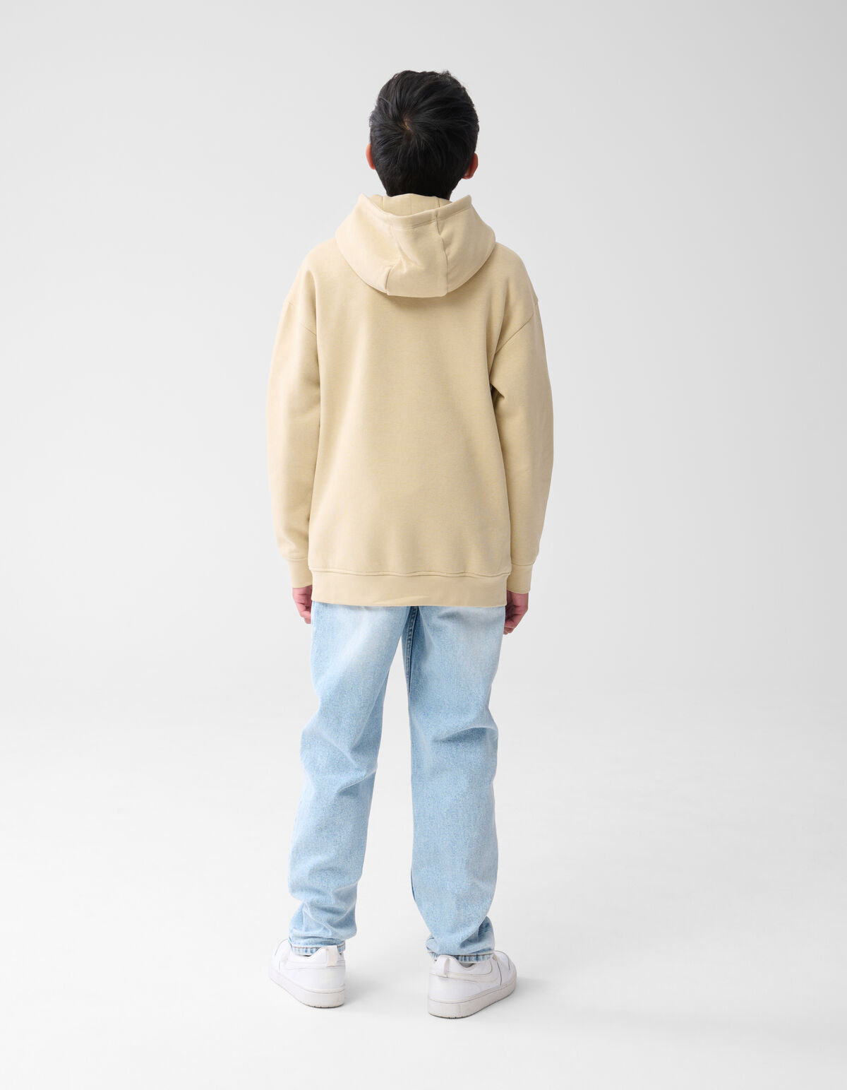 Basic Text Hoodie Sand SHOEBY BOYS
