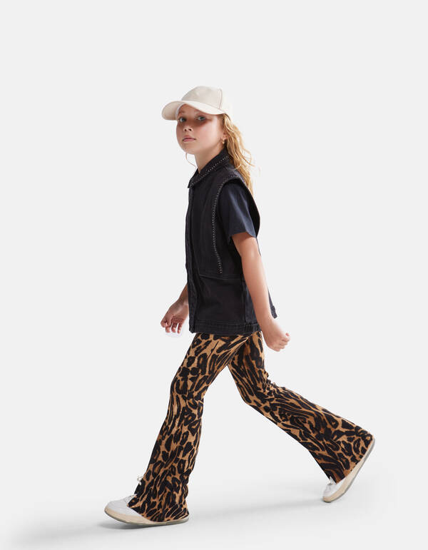 Schlaghose mit Leopardenmuster SHOEBY GIRLS