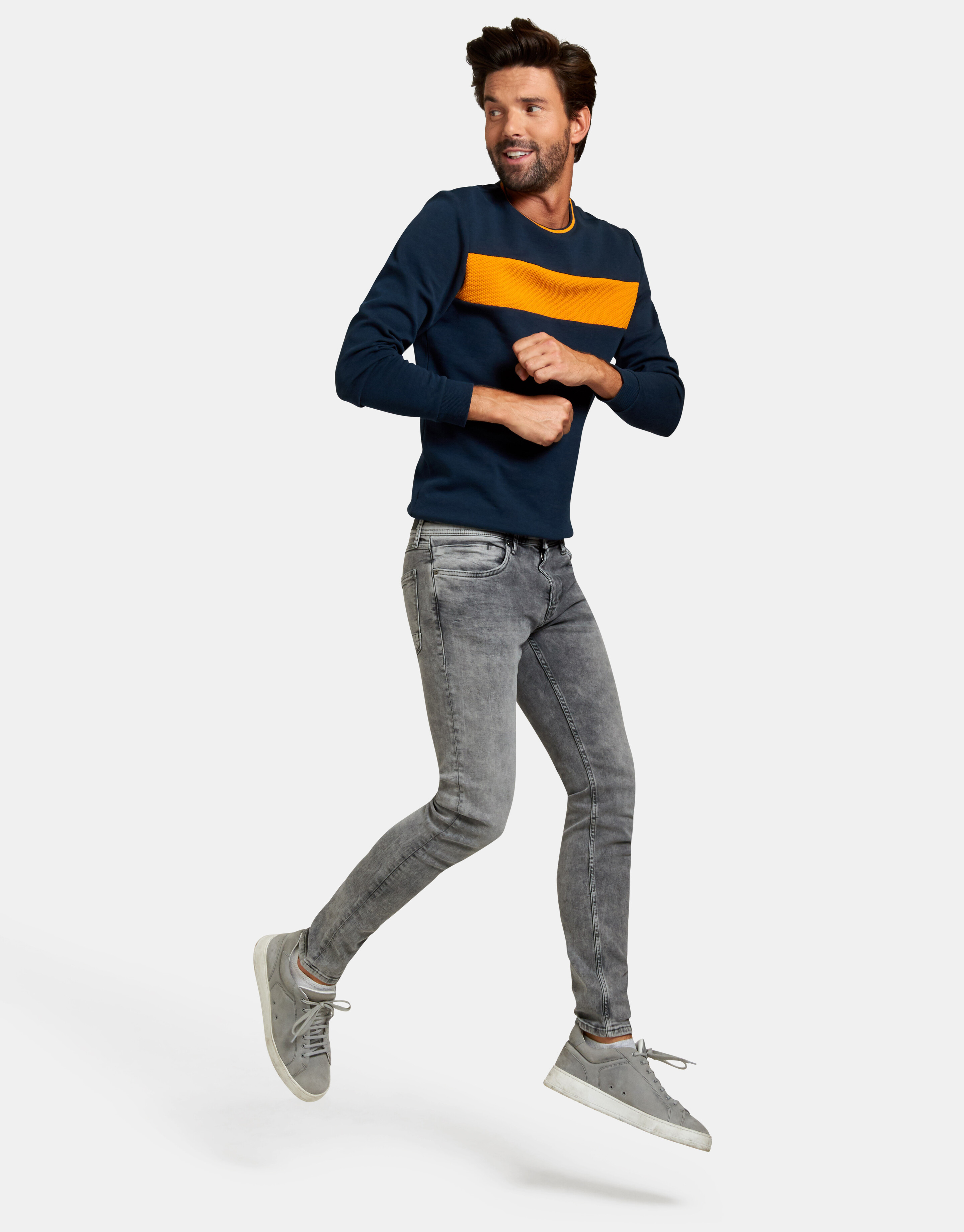 Leroy Skinny Grey Jeans L32 REFILL AUTHENTIC
