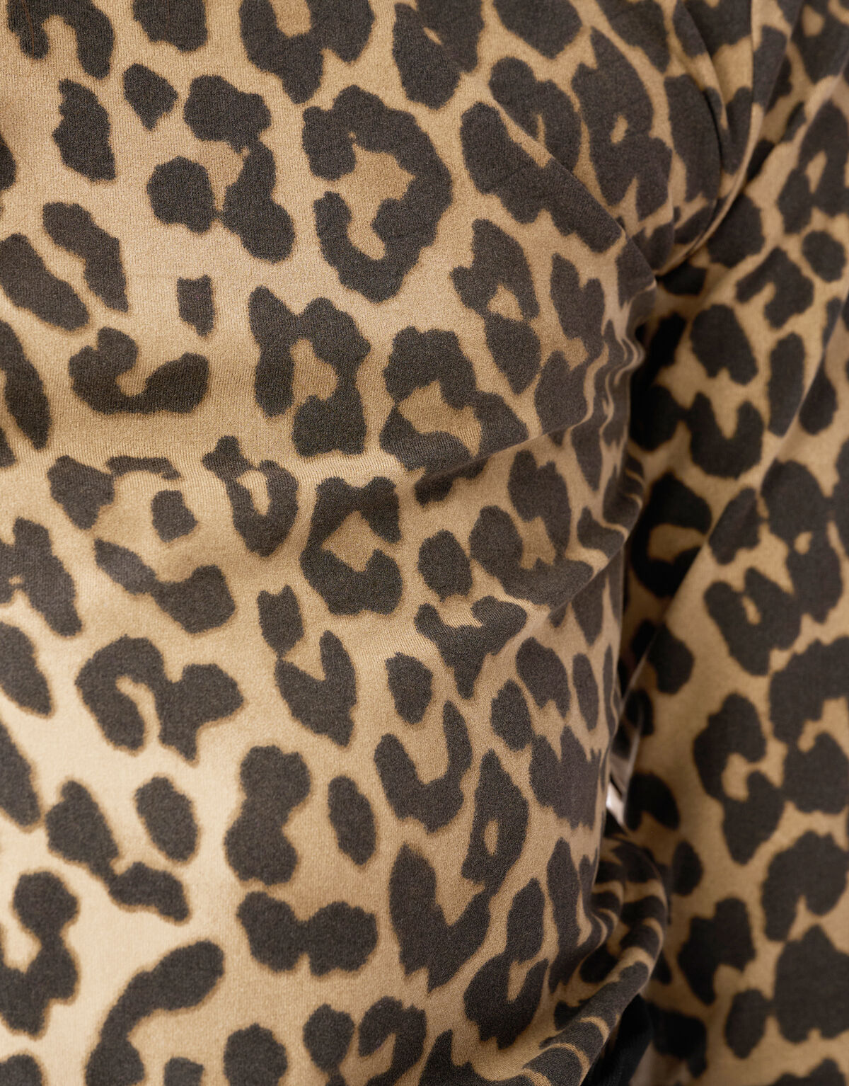 Leoparden-Rollkragenpullover Braun SHOEBY GIRLS