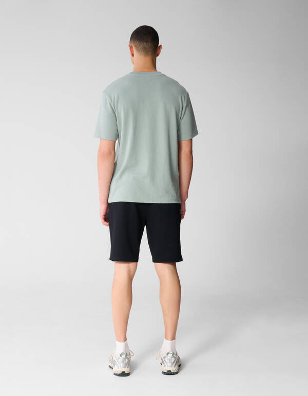 All Over Struktur T-Shirt Hellgr&uuml;n SHOEBY MEN