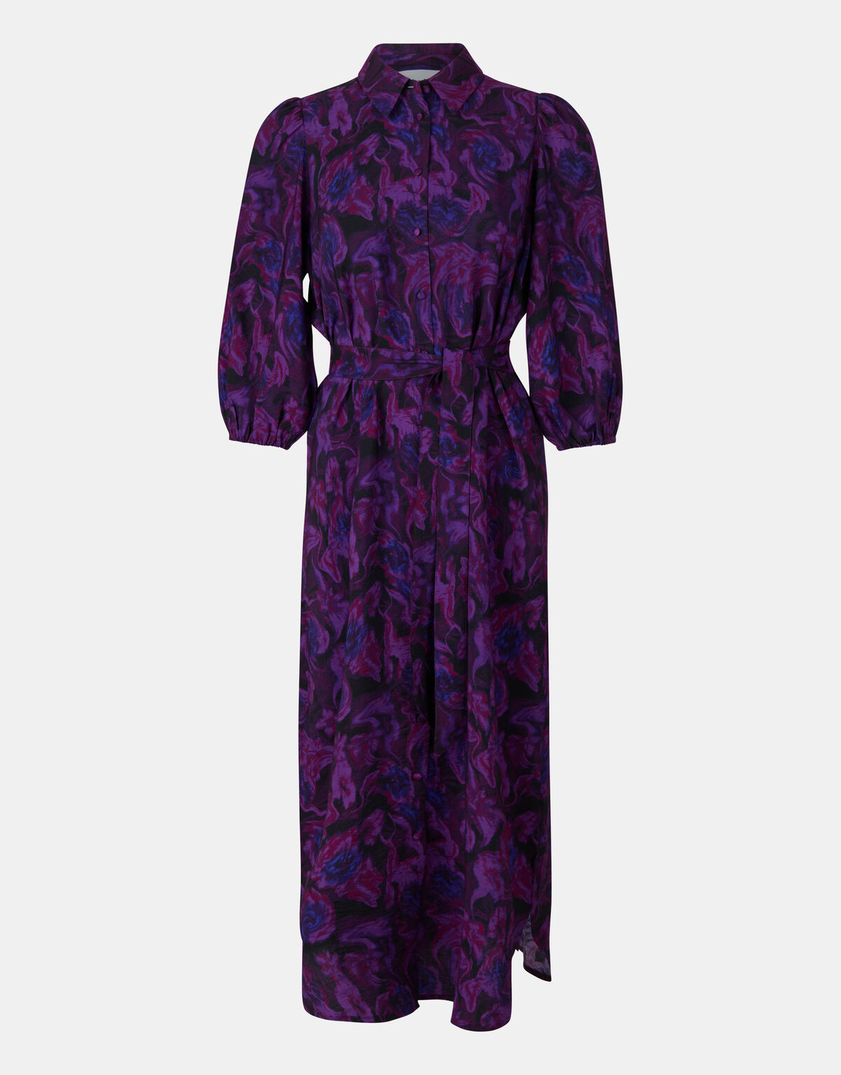 Kleid mit Blumenmuster Lila SHOEBY WOMEN