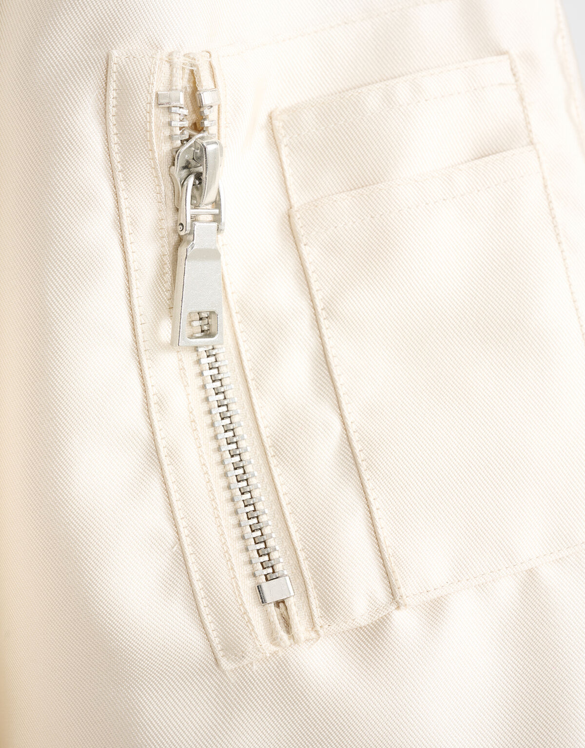 Oversized Bomberjack Gebroken Wit By Monica SHOEBY WOMEN