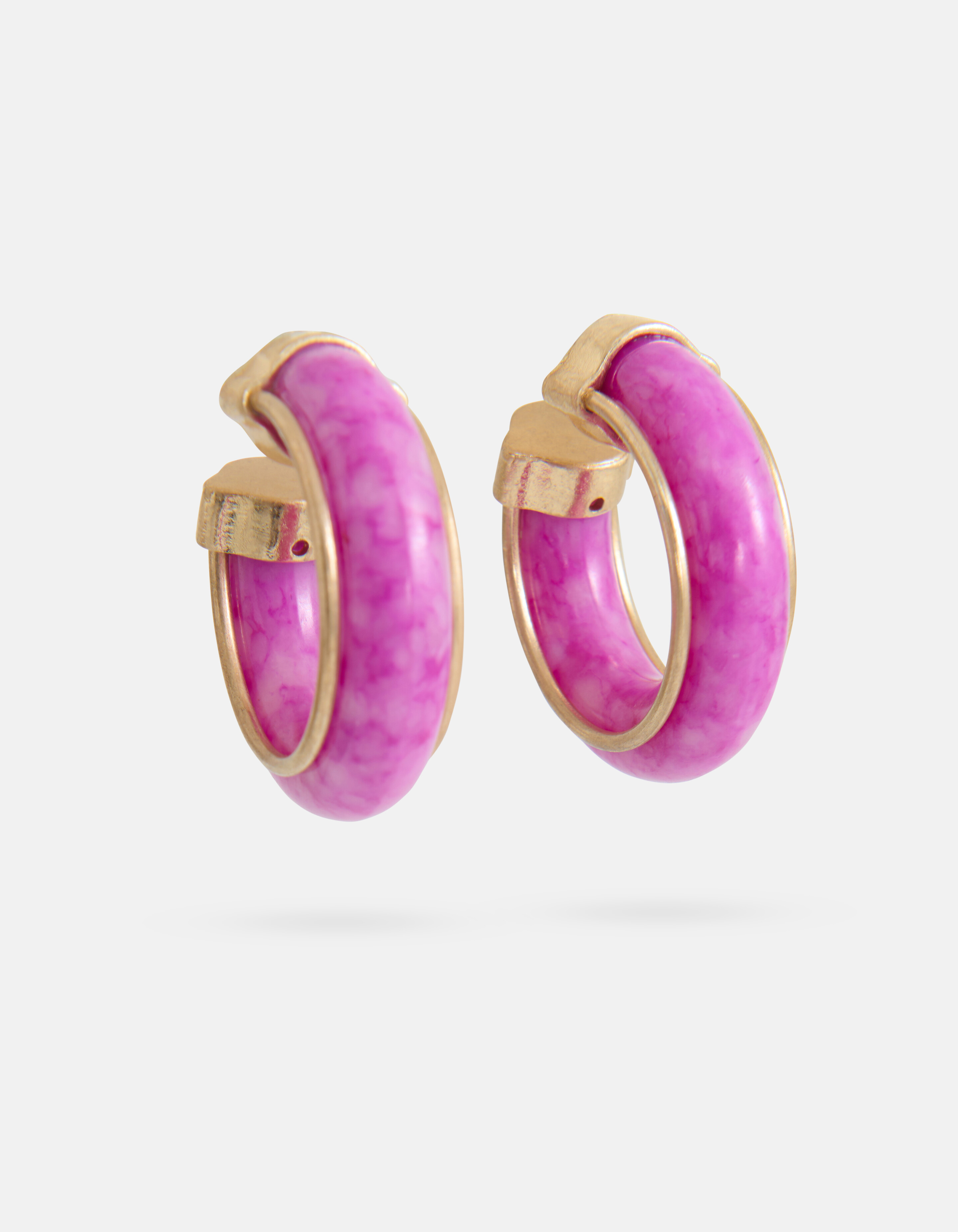 Hoops Ohrringe Lila SHOEBY ACCESSOIRES