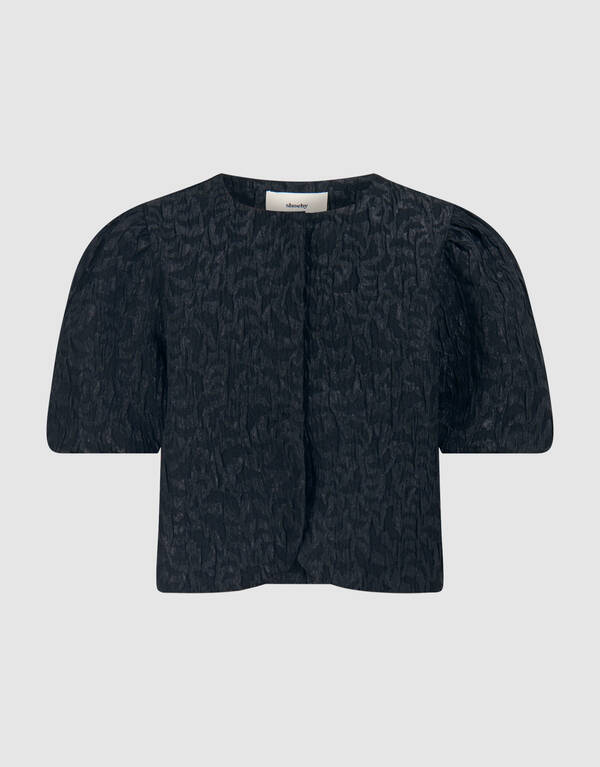 Blazer mit Puffärmeln Schwarz SHOEBY GIRLS