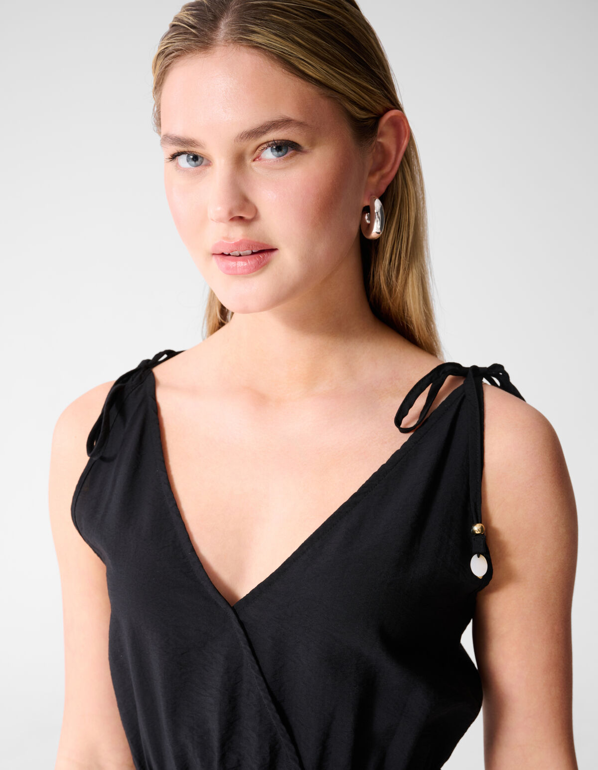 Sommer-Maxikleid Schwarz SHOEBY WOMEN
