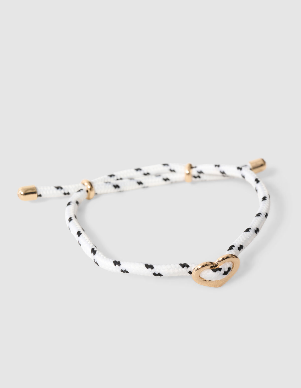 Connector-Armband Gold/Wei&szlig; SHOEBY ACCESSOIRES