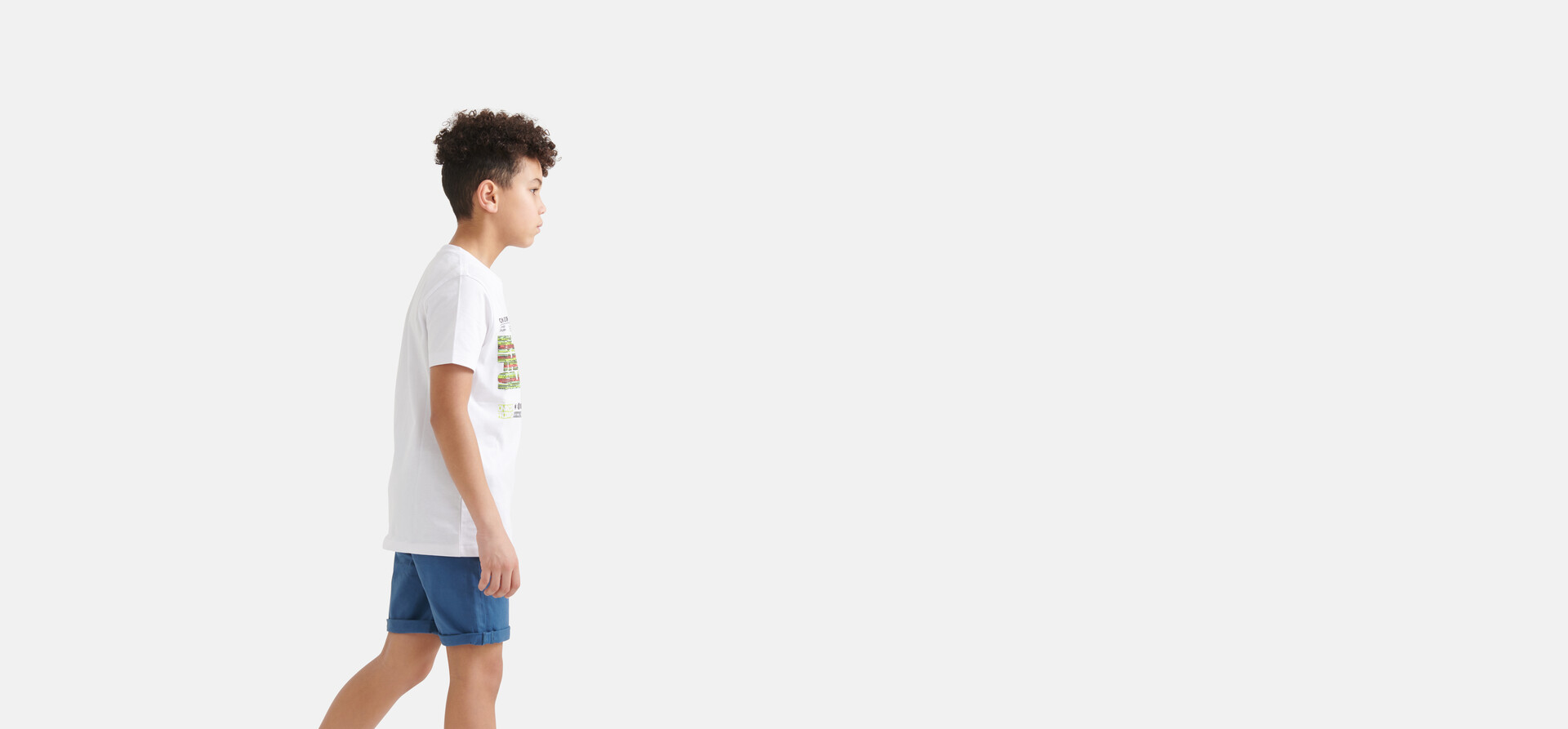 Artwork T-shirt Weiß SHOEBY BOYS