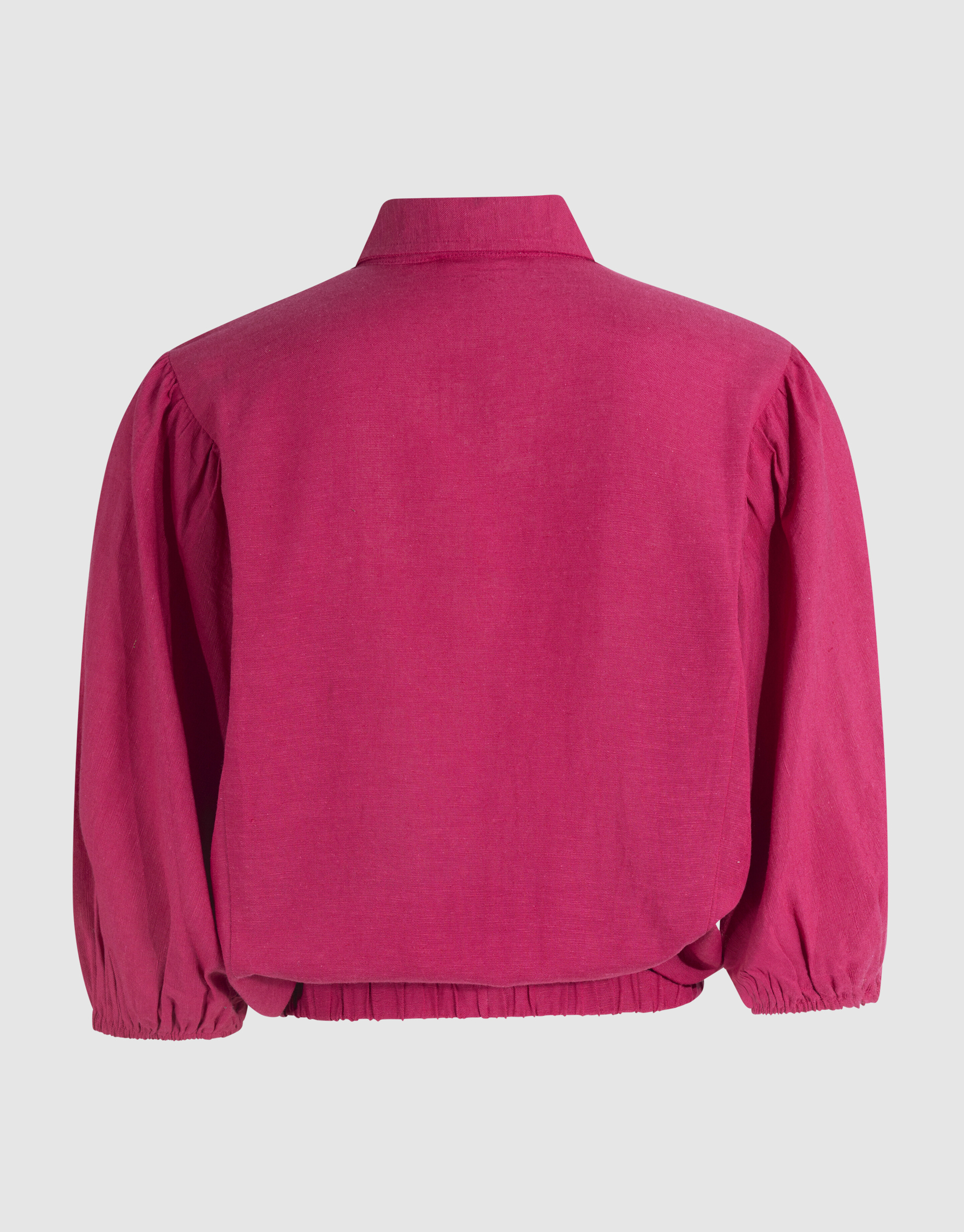 Leinen-Bauschbluse Rosa SHOEBY WOMEN