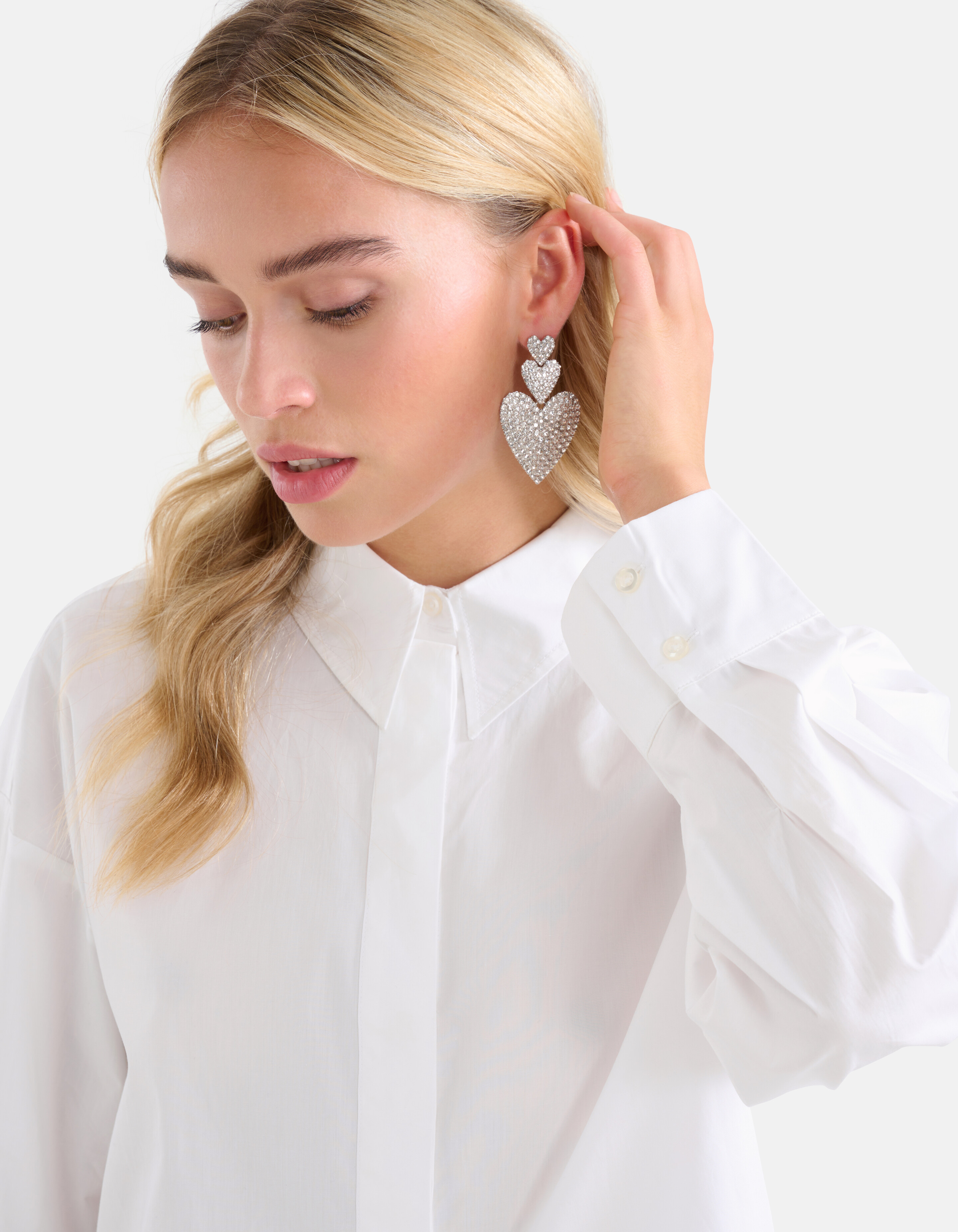 Gekürzte Bluse Weiß SHOEBY WOMEN