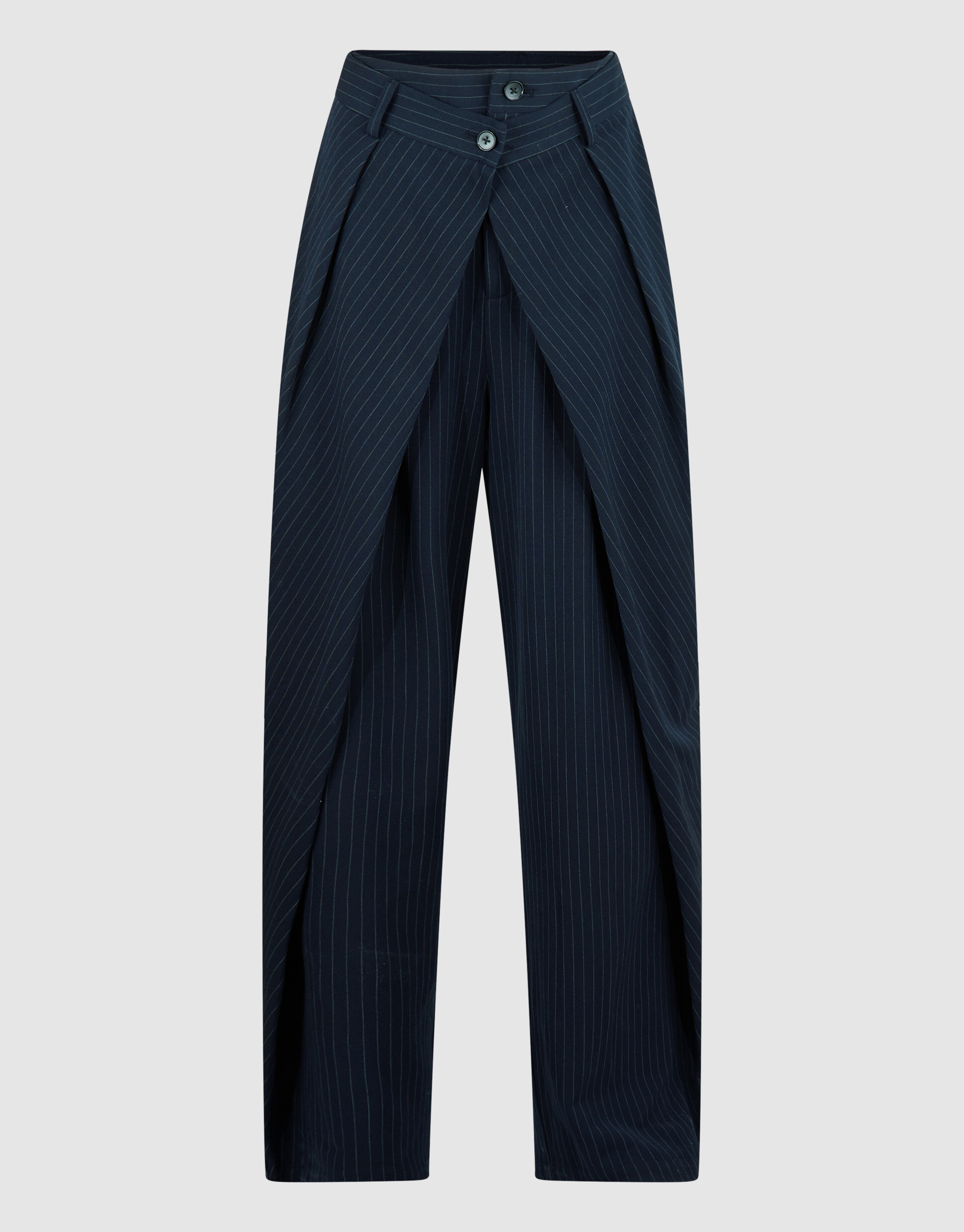 Gestreifte Pantalon Dunkelblau SHOEBY WOMEN