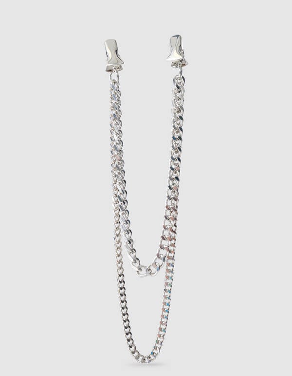 Multi Chain Clip Silber SHOEBY ACCESSOIRES