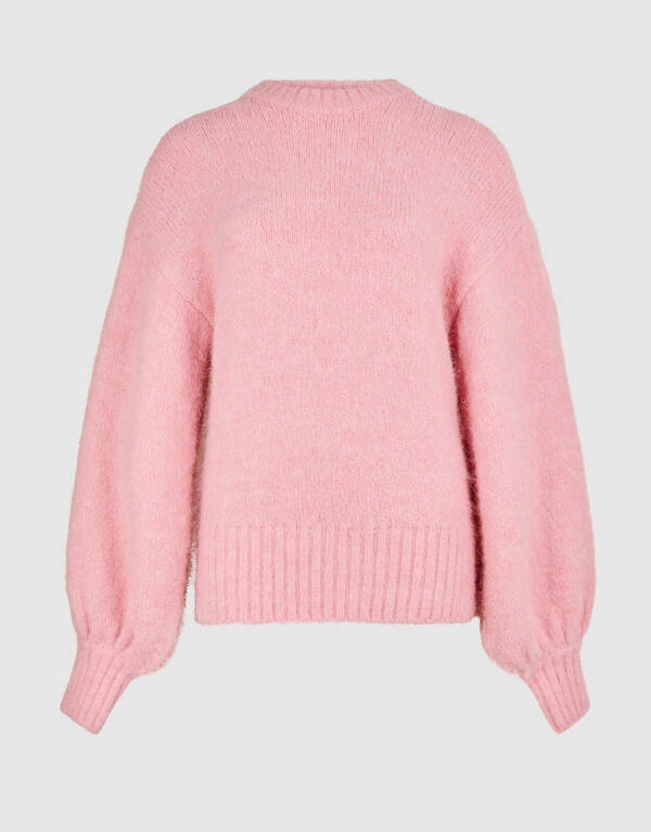 Hairy Oversized Pullover Hellrosa SHOEBY WOMEN