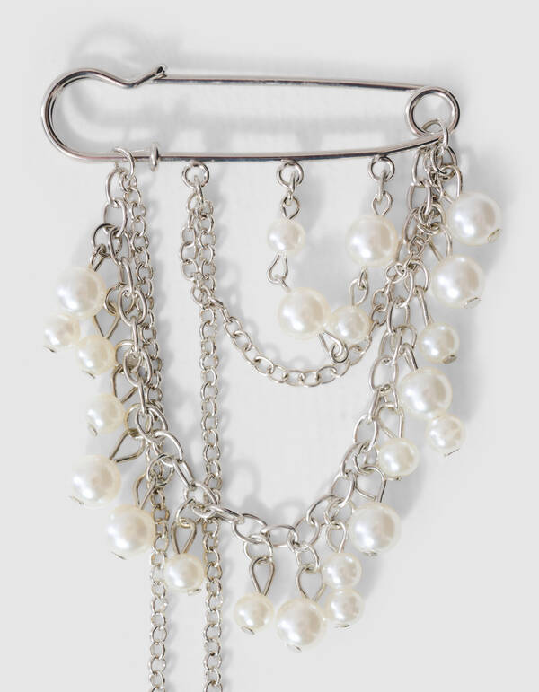 Mixed Clip Broche Zilver SHOEBY ACCESSOIRES