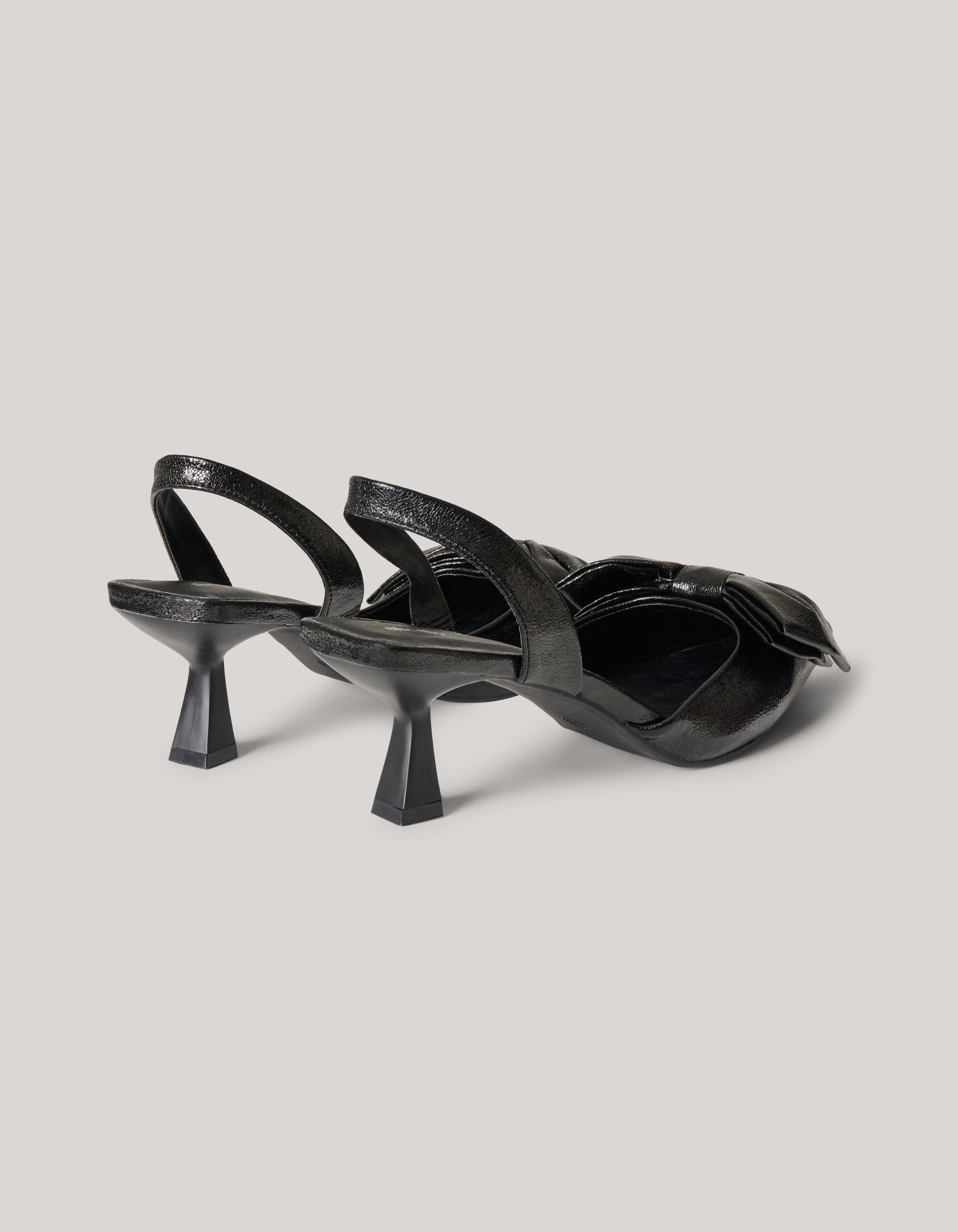 Bow Heels Schwarz SHOEBY SHOES