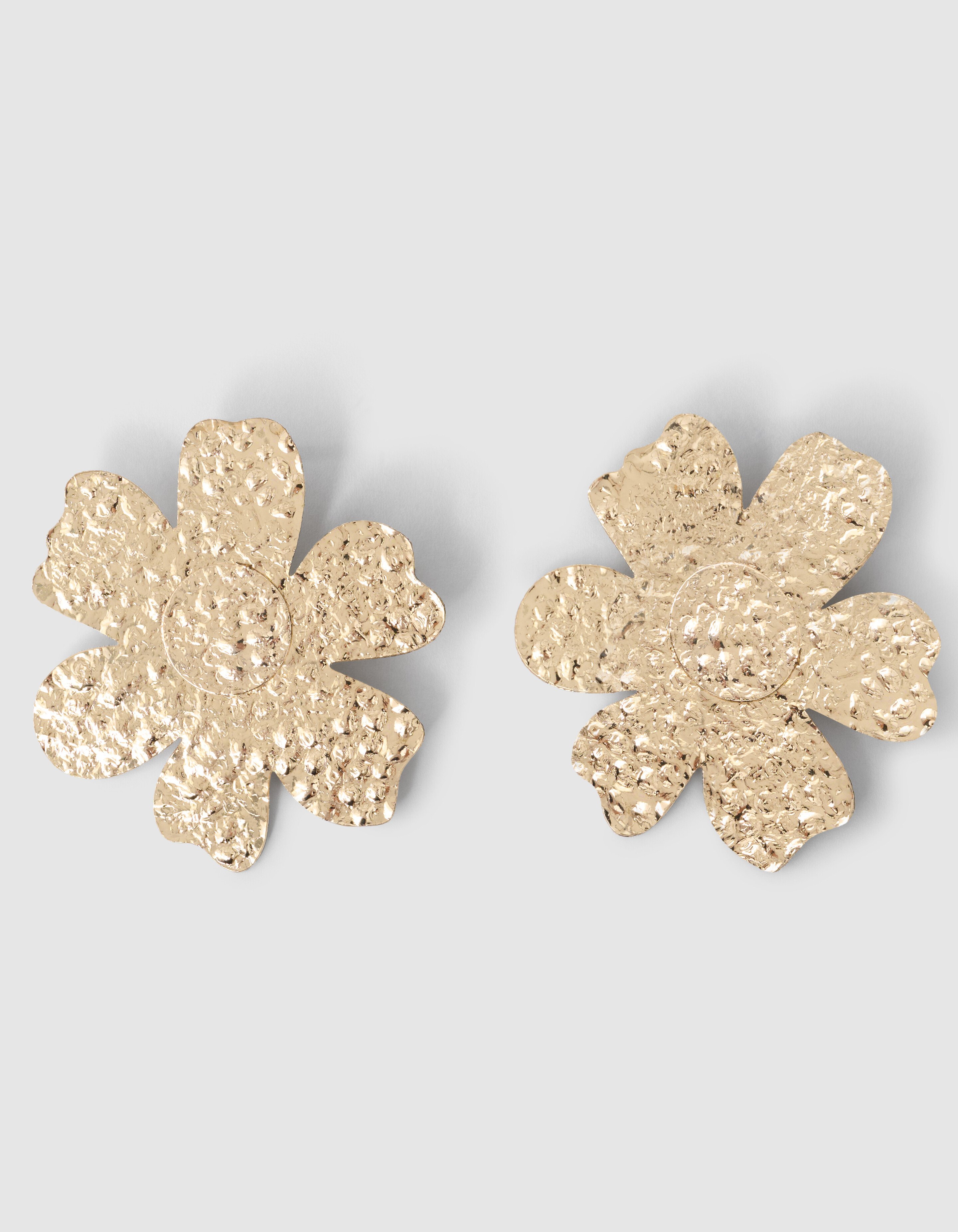 Hammerd Flower Ohrringe Gold SHOEBY ACCESSOIRES