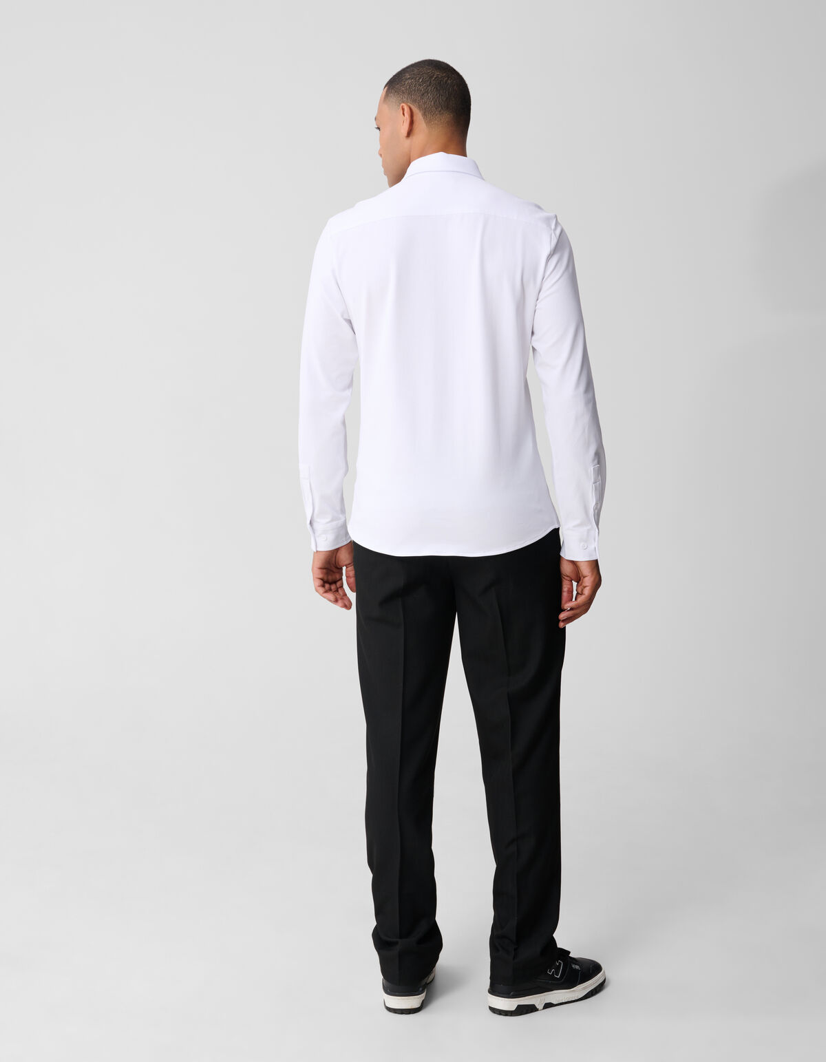 Weißes Hemd aus Baumwolle SHOEBY MEN