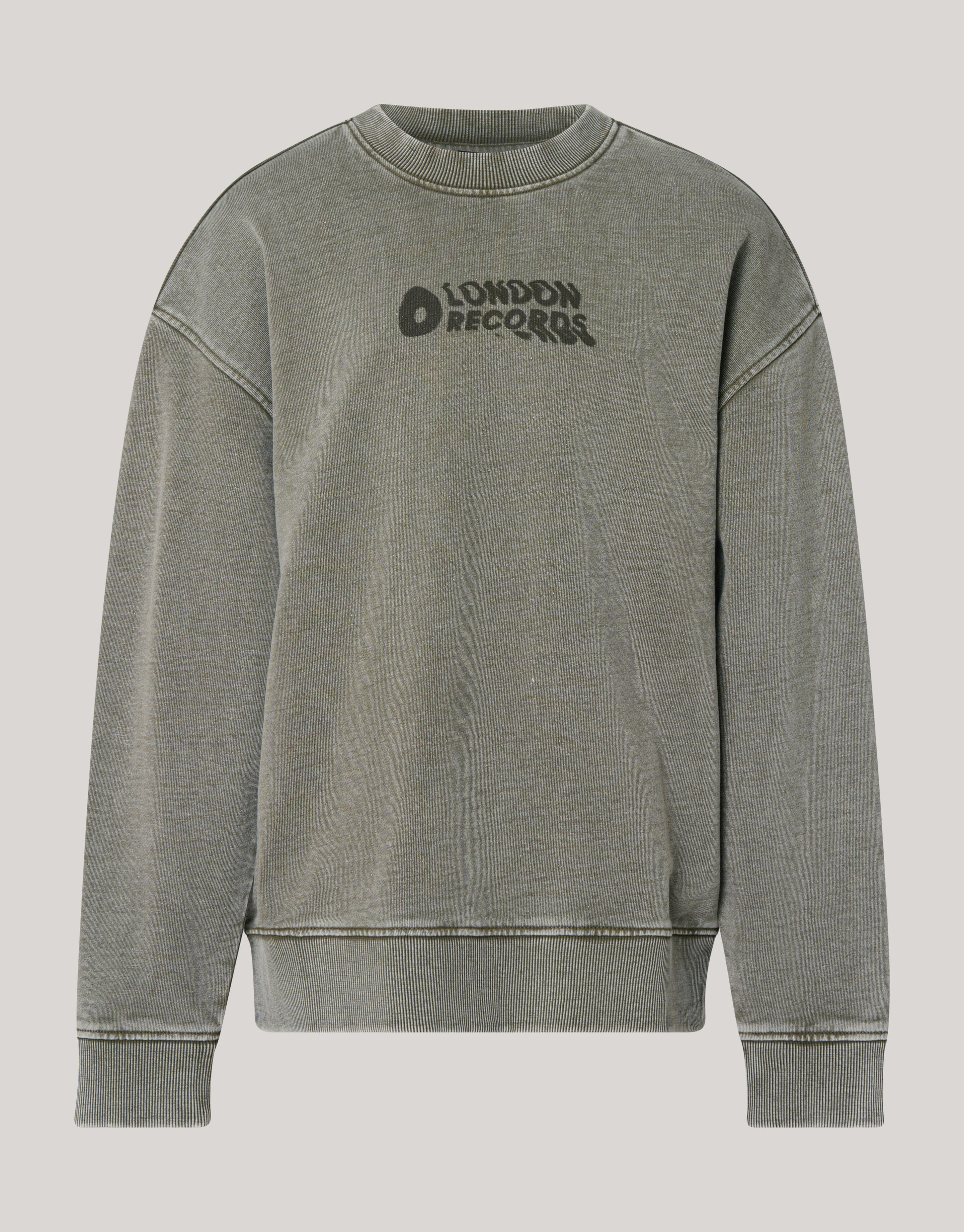 Textdruck Pullover Dunkelgrau SHOEBY BOYS
