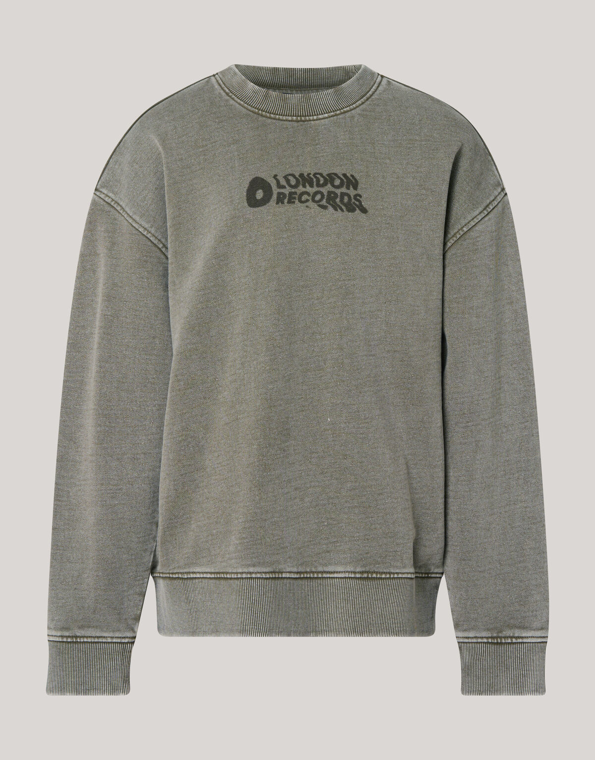 Textdruck Pullover Dunkelgrau SHOEBY BOYS