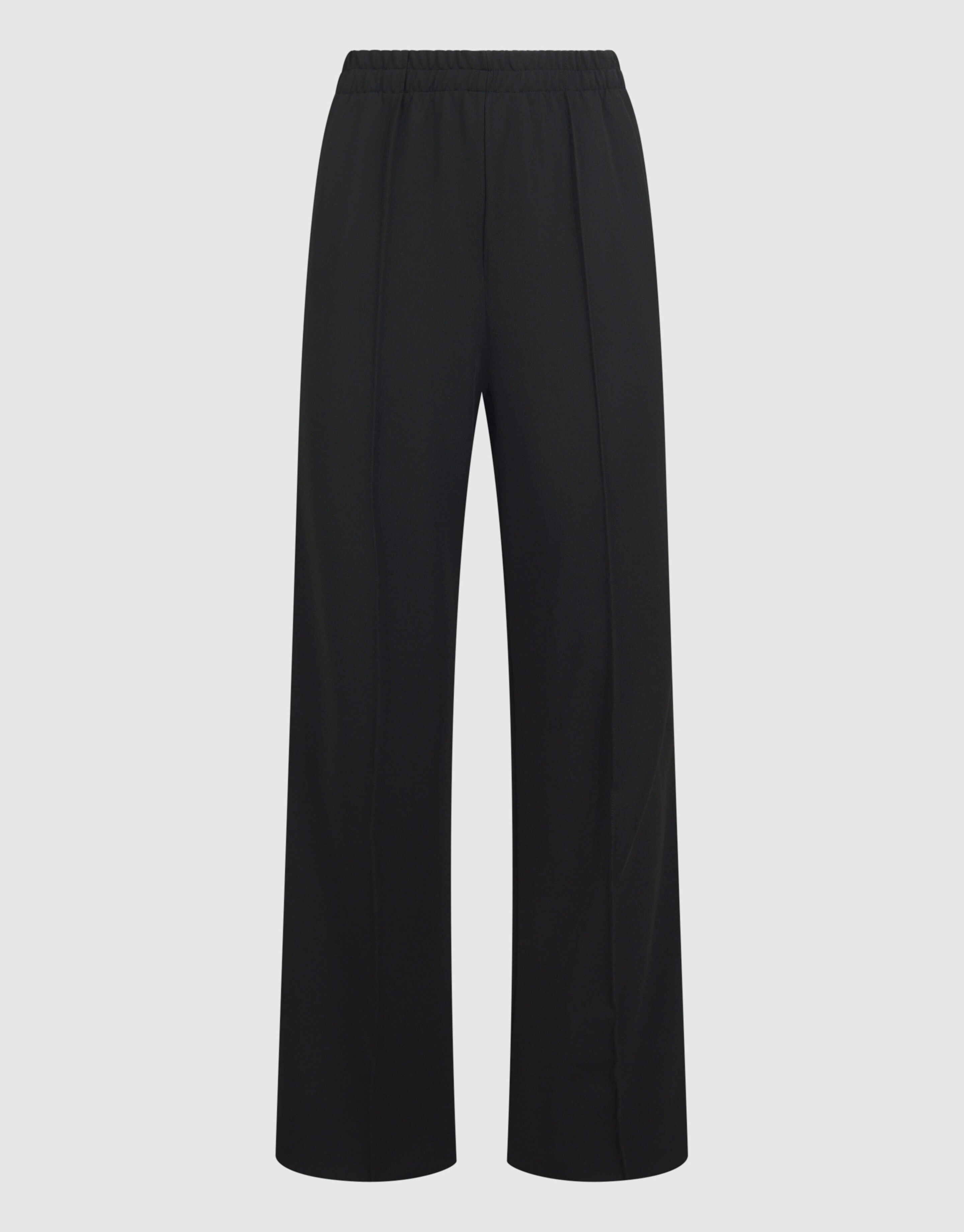 Hose mit weitem Bein und Nietenband in Schwarz SHOEBY WOMEN