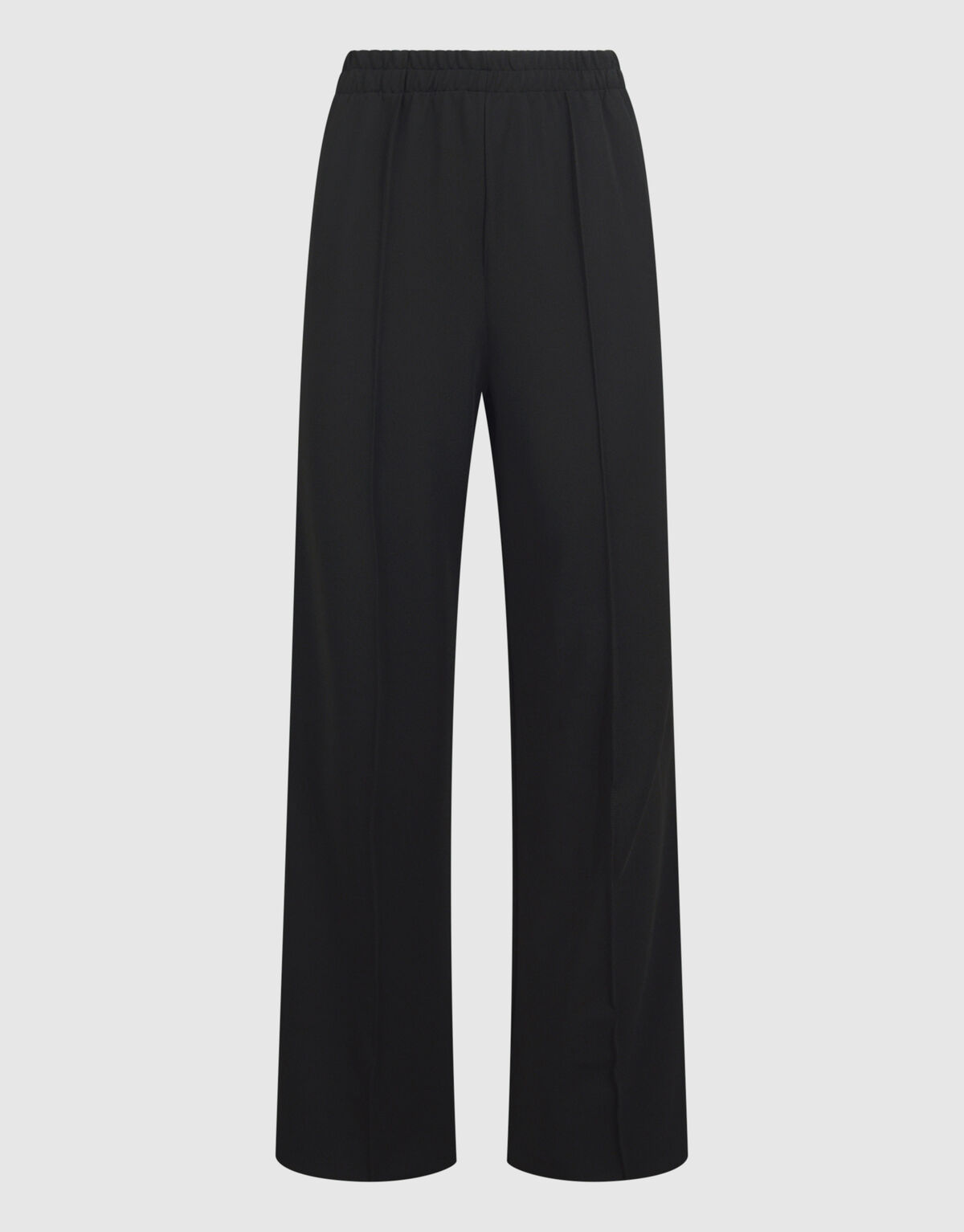 Hose mit weitem Bein und Nietenband in Schwarz SHOEBY WOMEN