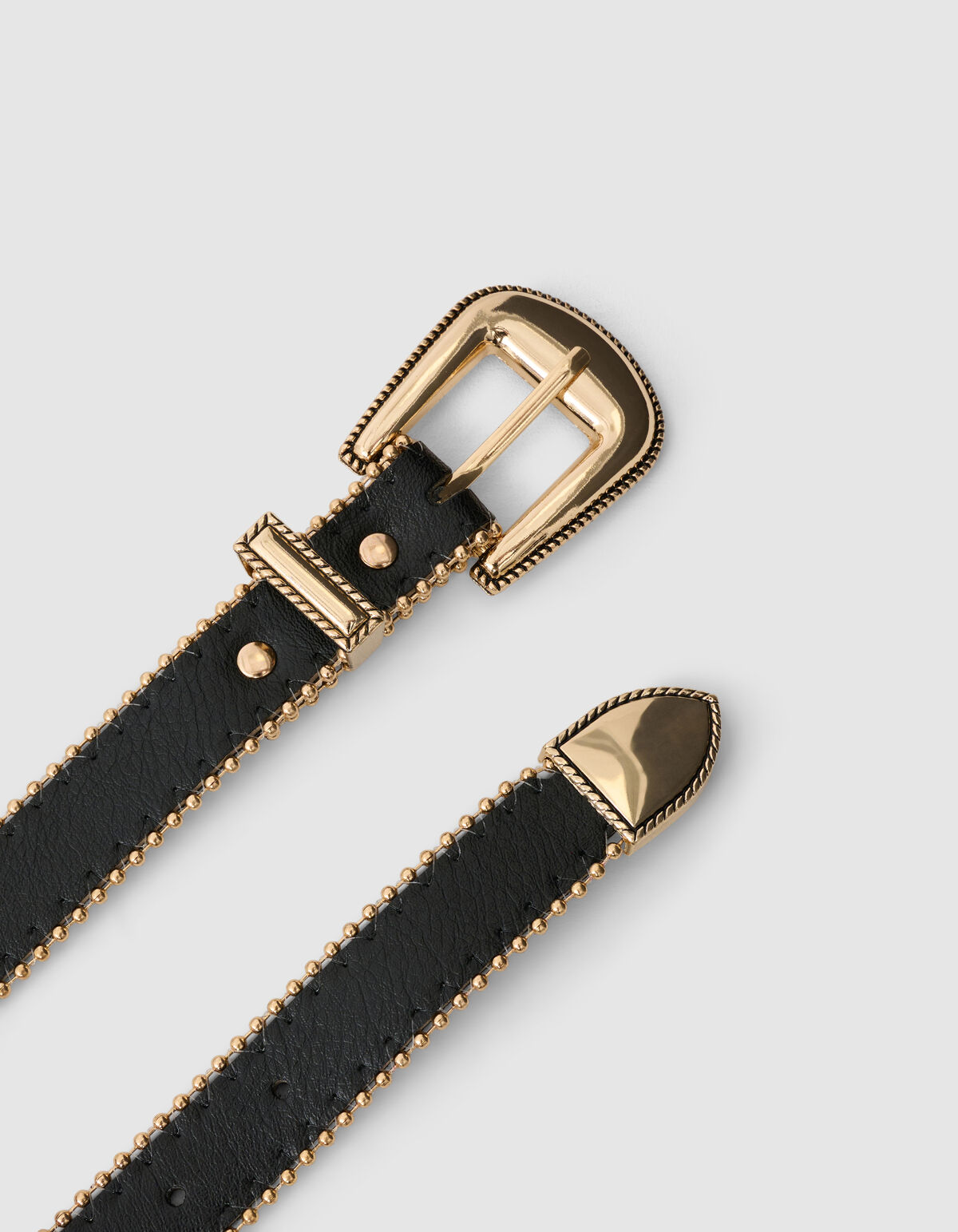 Kugelketteng&uuml;rtel Schwarz SHOEBY ACCESSOIRES