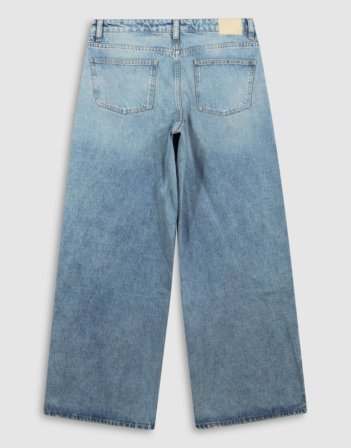 Big Stud Wide Leg Fit Jeans Mediumstone SHOEBY WOMEN