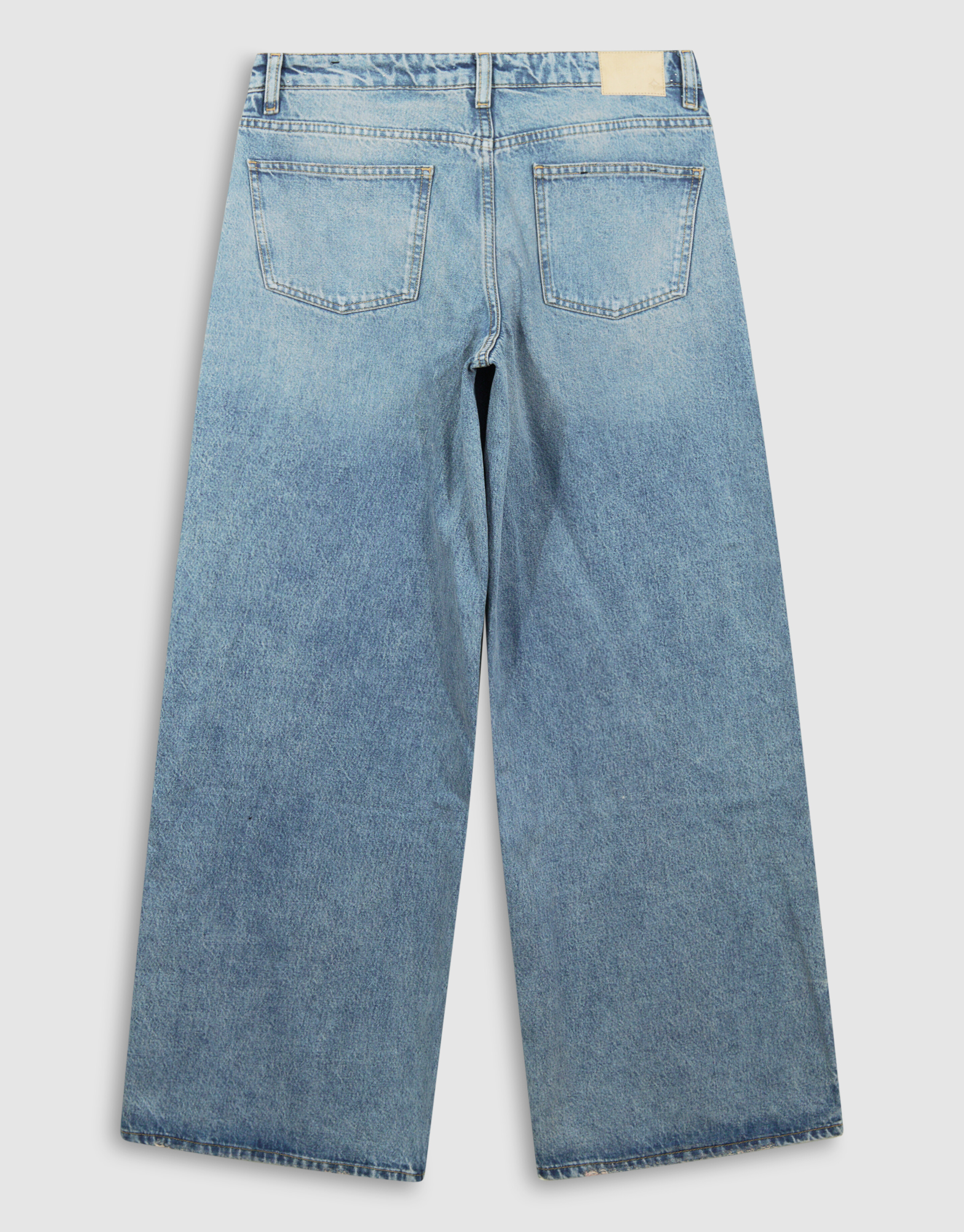 Big Stud Wide Leg Fit Jeans Mediumstone SHOEBY WOMEN