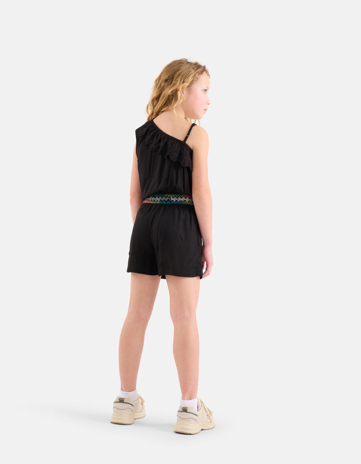 Ein-Schulter-Overall Schwarz SHOEBY GIRLS