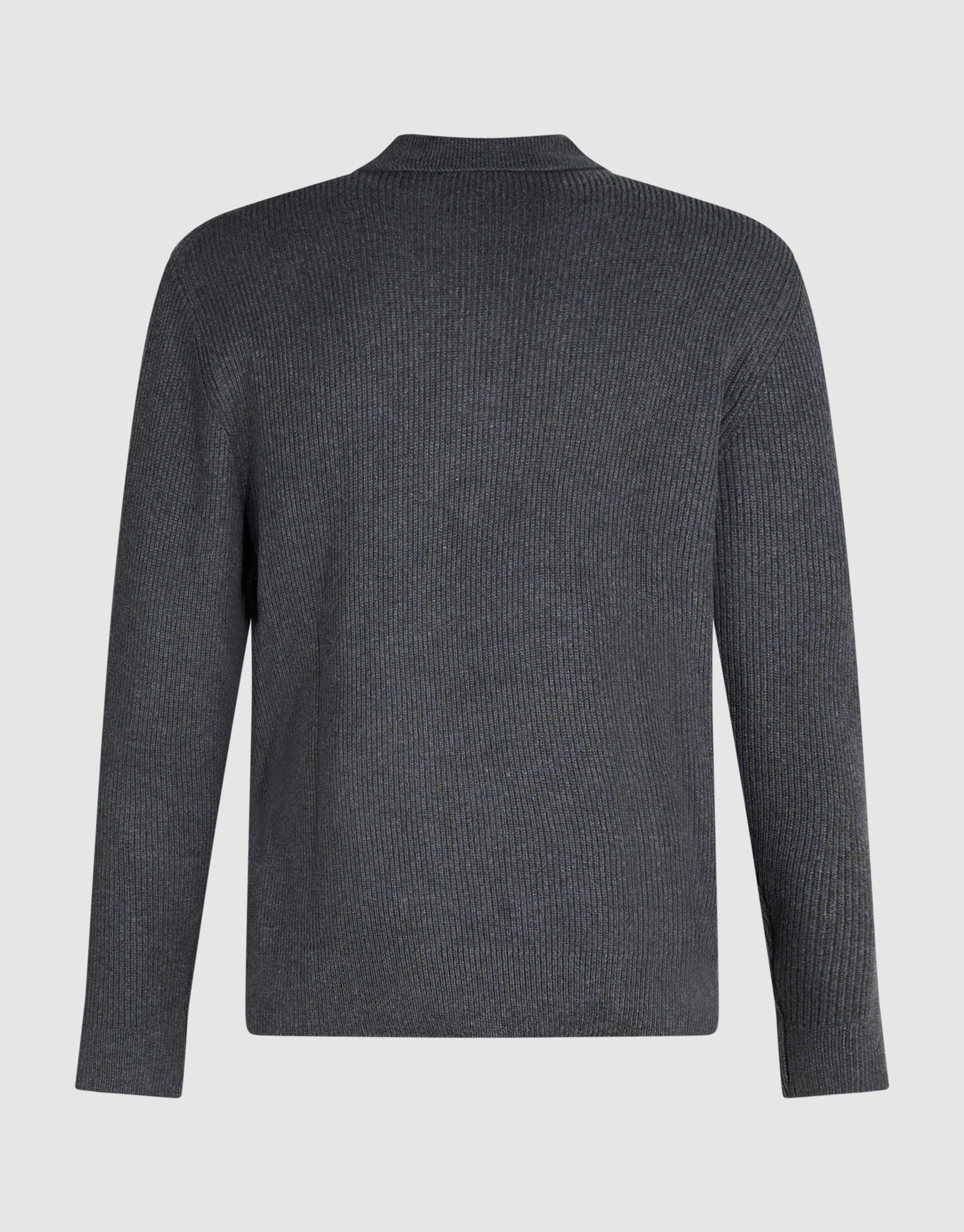 Heavy Strickpolo Grau SHOEBY MEN