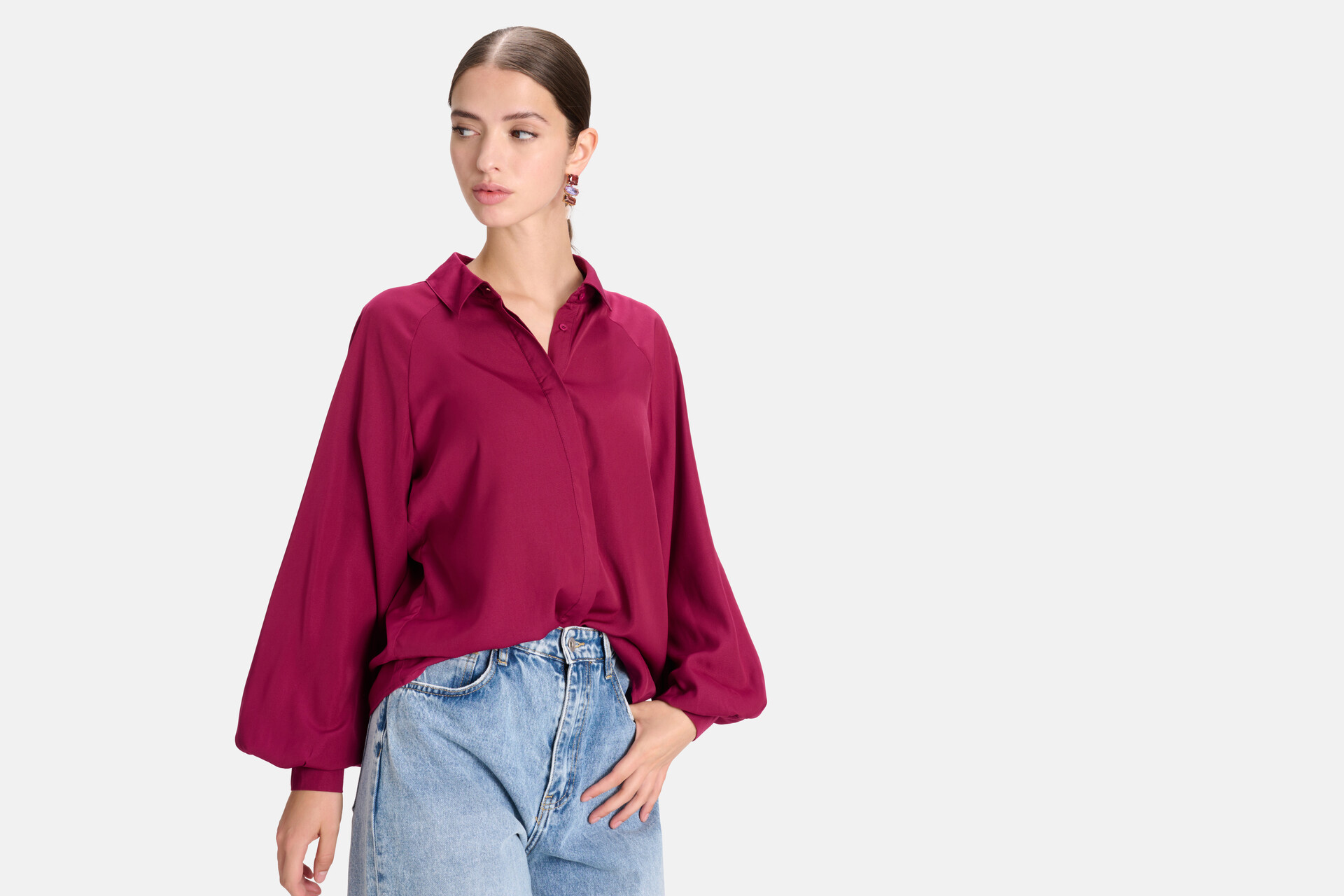 Bluse Dunkelrosa SHOEBY WOMEN