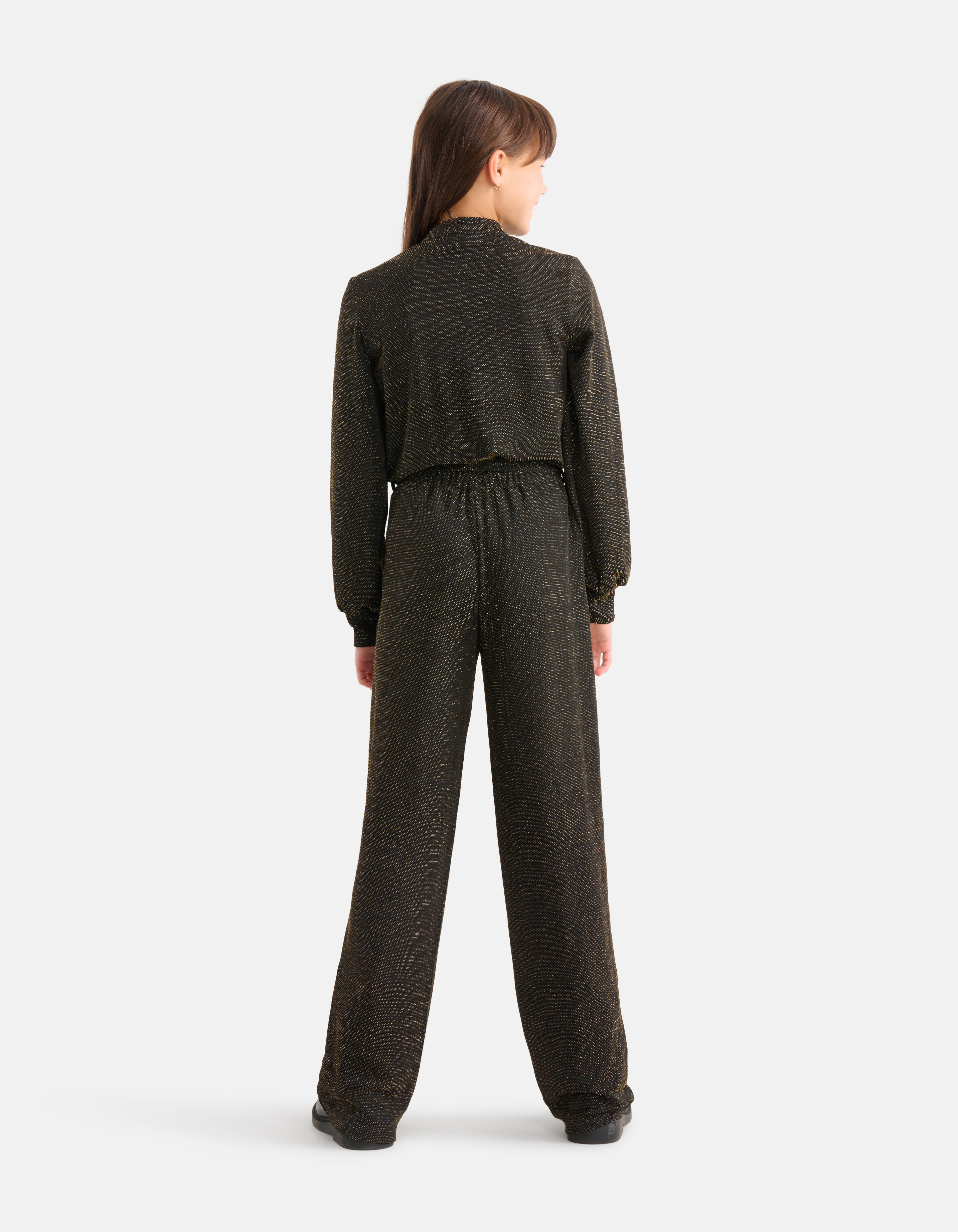 Lurex-Overall Schwarz von Nicolette SHOEBY GIRLS