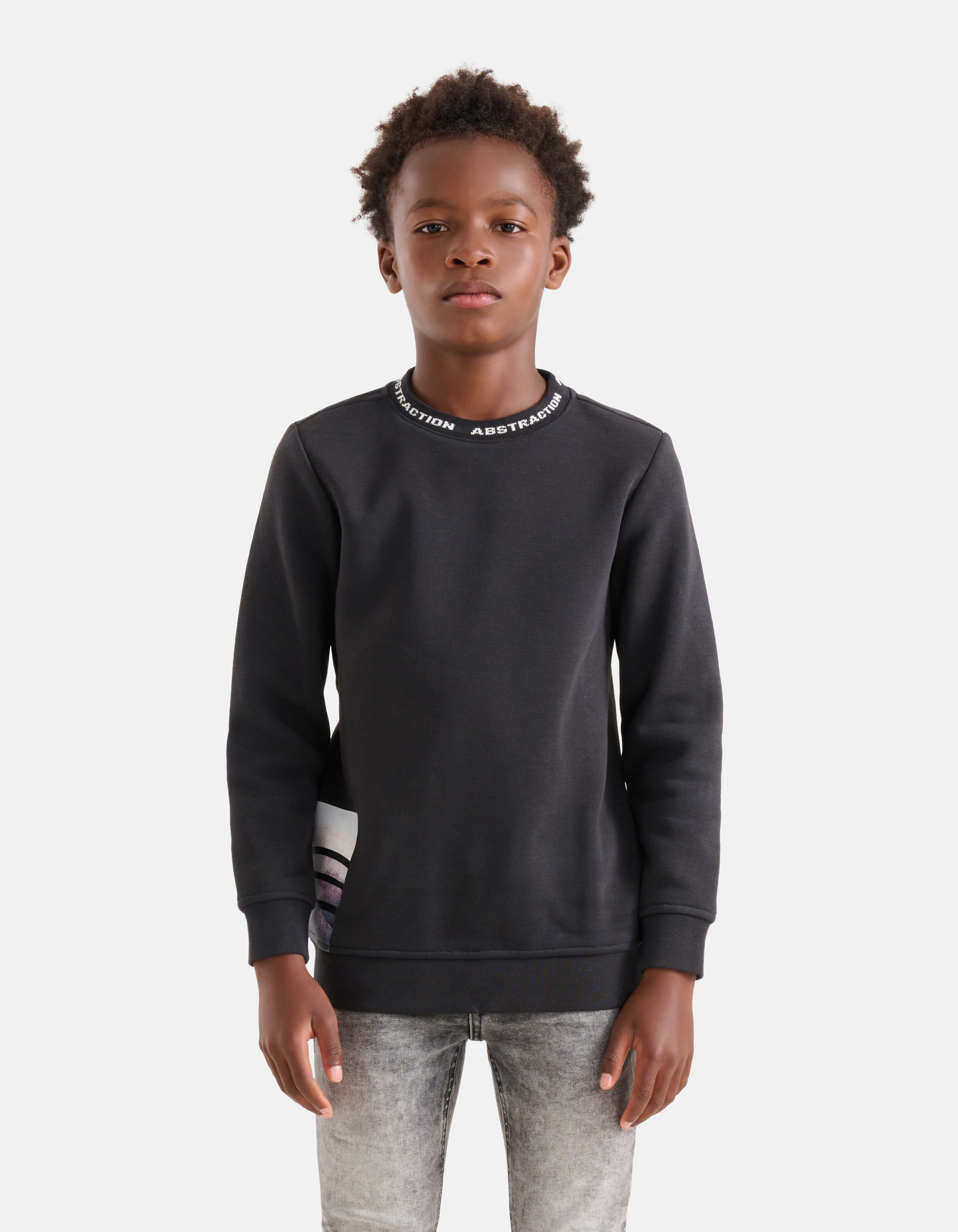 Print Pullover Dunkelgrau SHOEBY BOYS