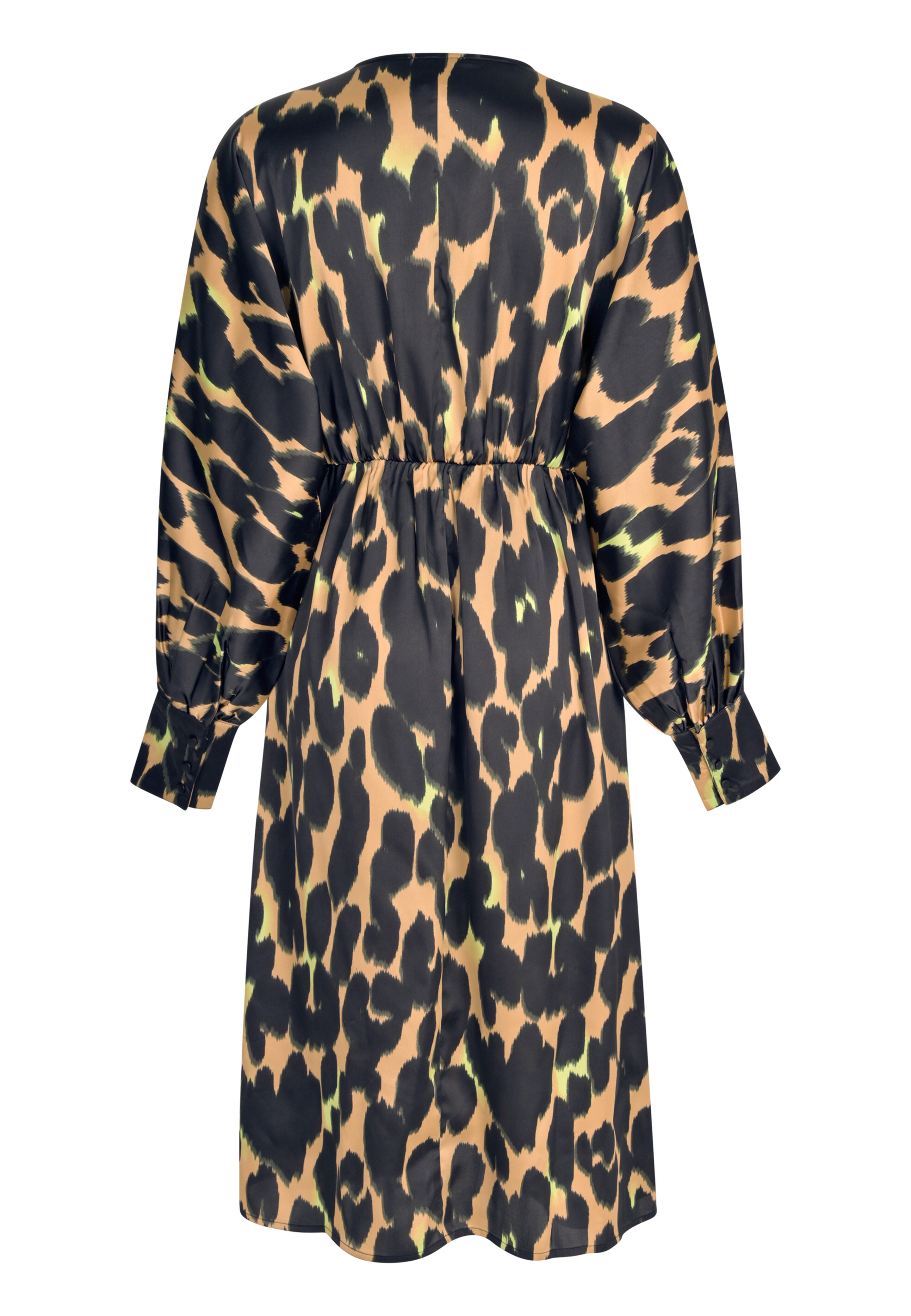 Maxikleid mit Leopardenmuster Braun SHOEBY WOMEN