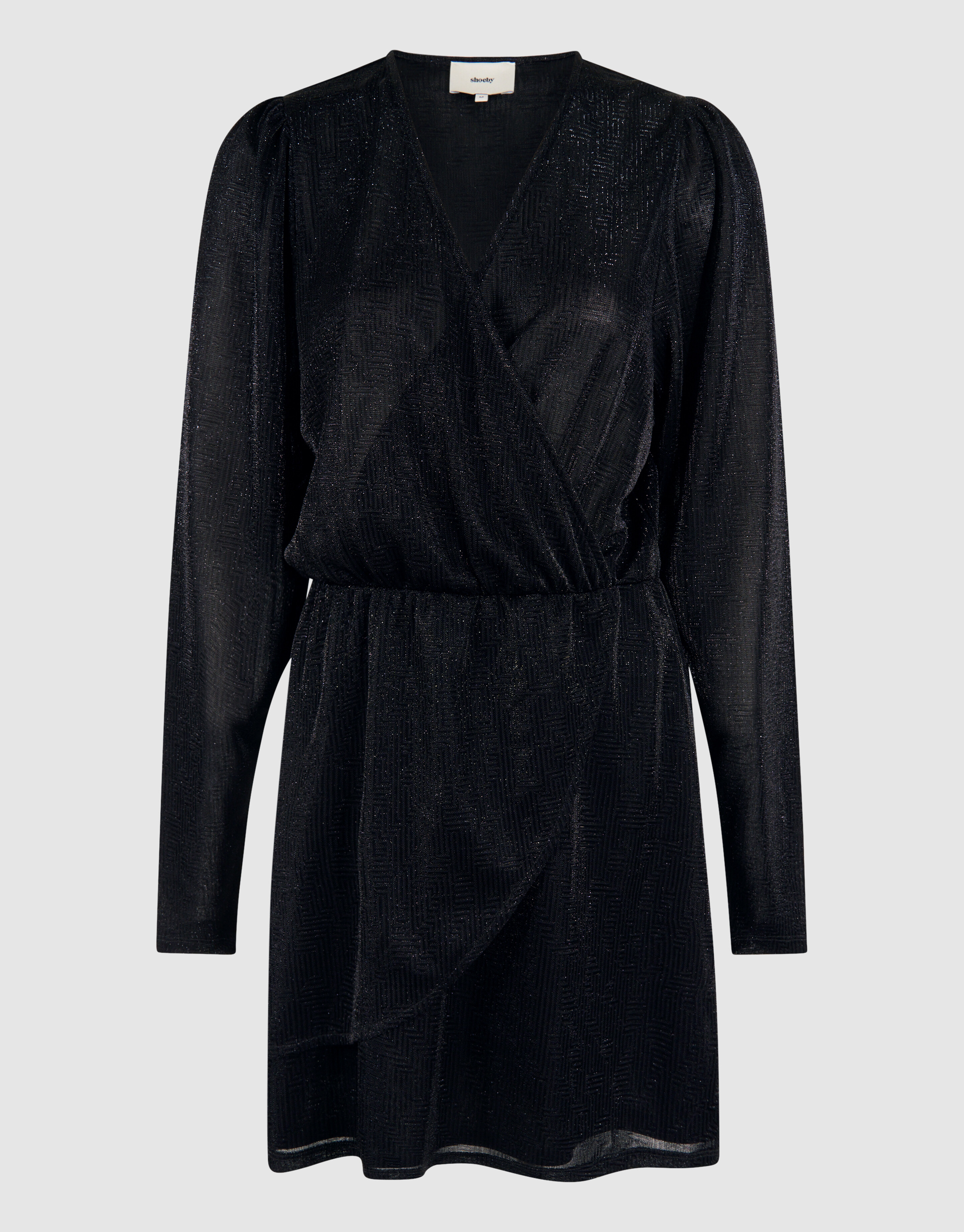 Lurex-Minikleid Schwarz SHOEBY WOMEN