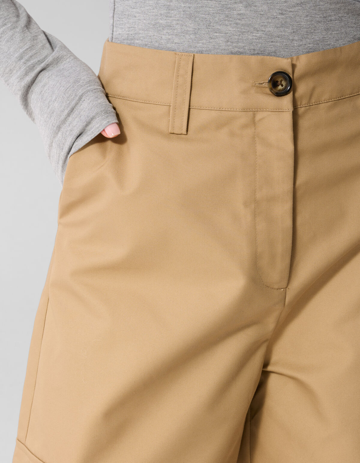 Cargo Loose Fit Hose Hellbraun By Anna SHOEBY WOMEN