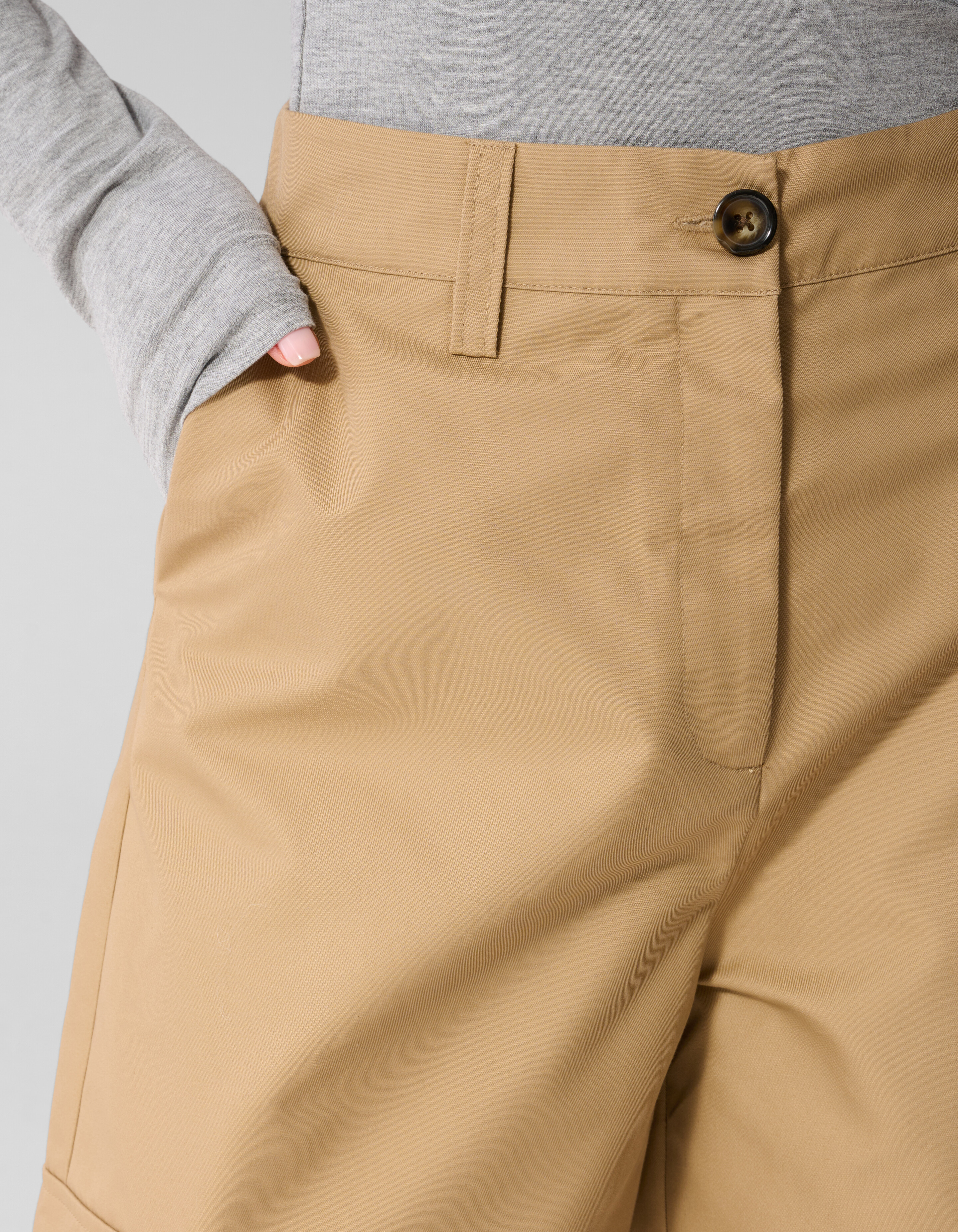 Cargo Loose Fit Hose Hellbraun By Anna SHOEBY WOMEN