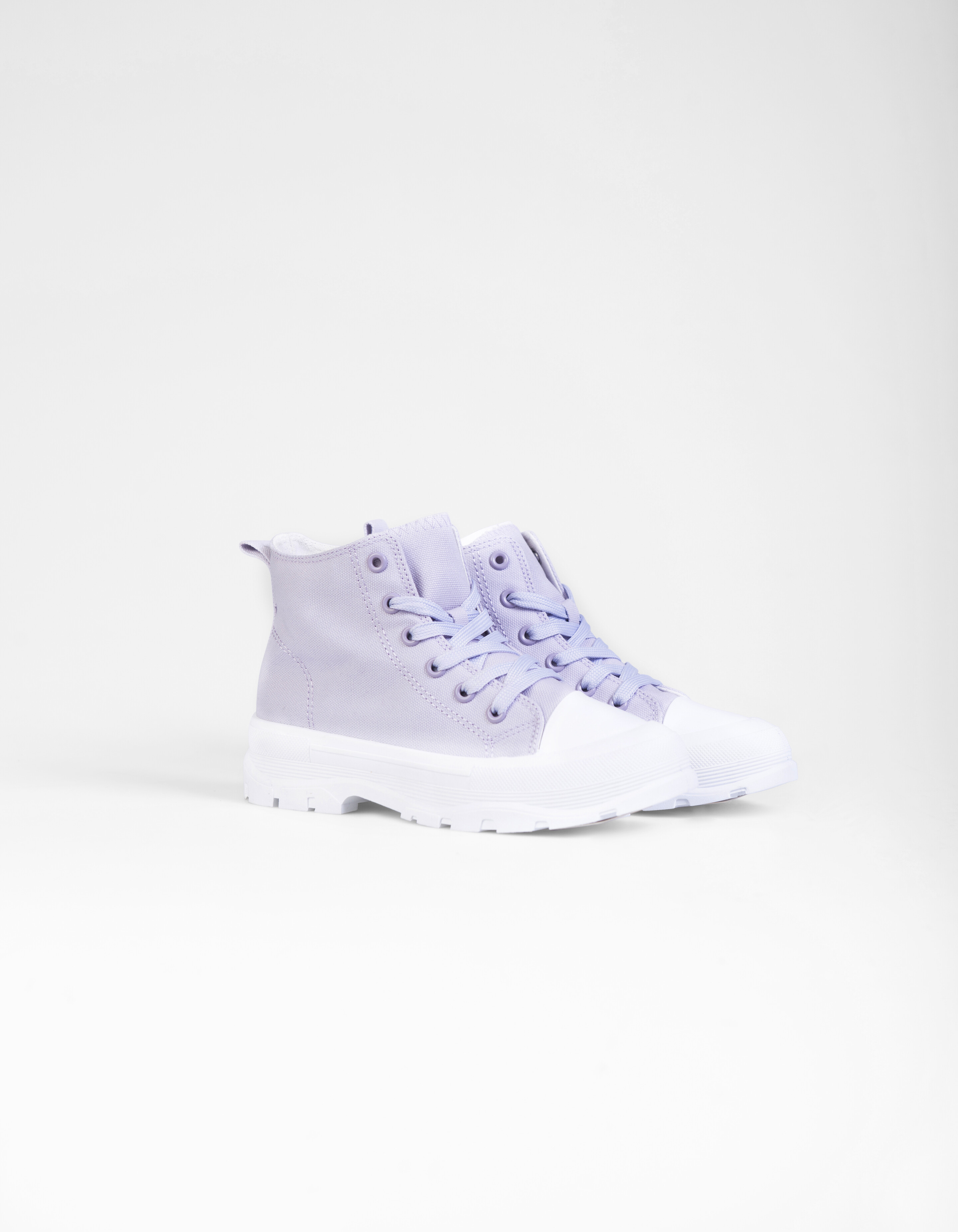 Canvas Stiefel Hellviolett SCHOENEN SHOEBY