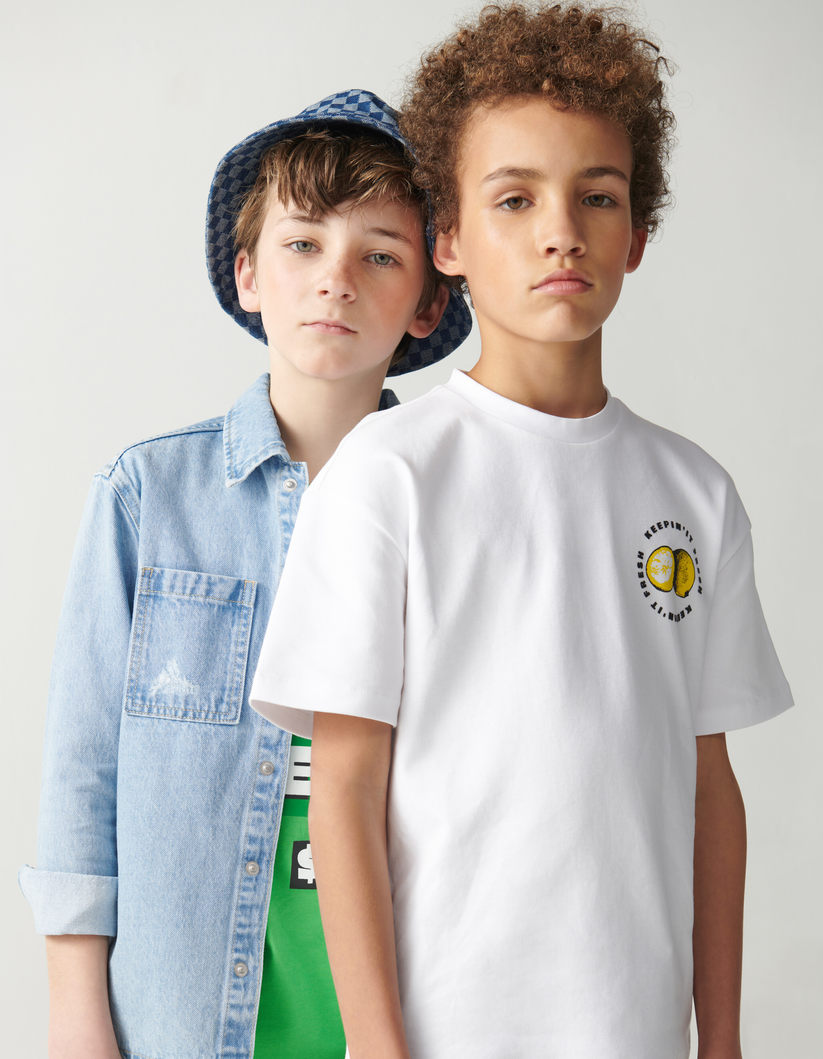 Heavy Artwork T-shirt Weiß SHOEBY BOYS
