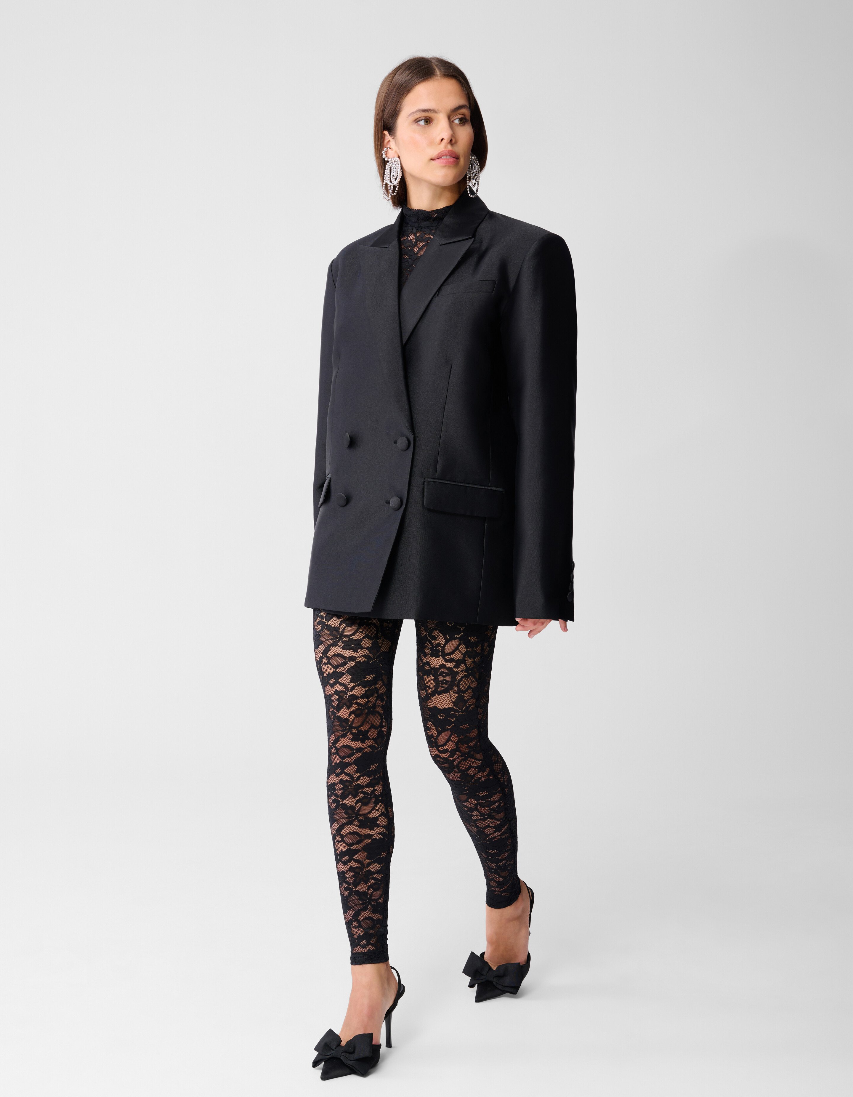 Kanten Leggings Schwarz SHOEBY WOMEN