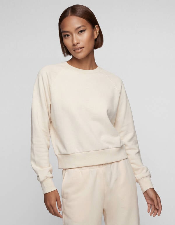 Gro&szlig;er Schulterpullover Gebrochen Wei&szlig; SHOEBY WOMEN